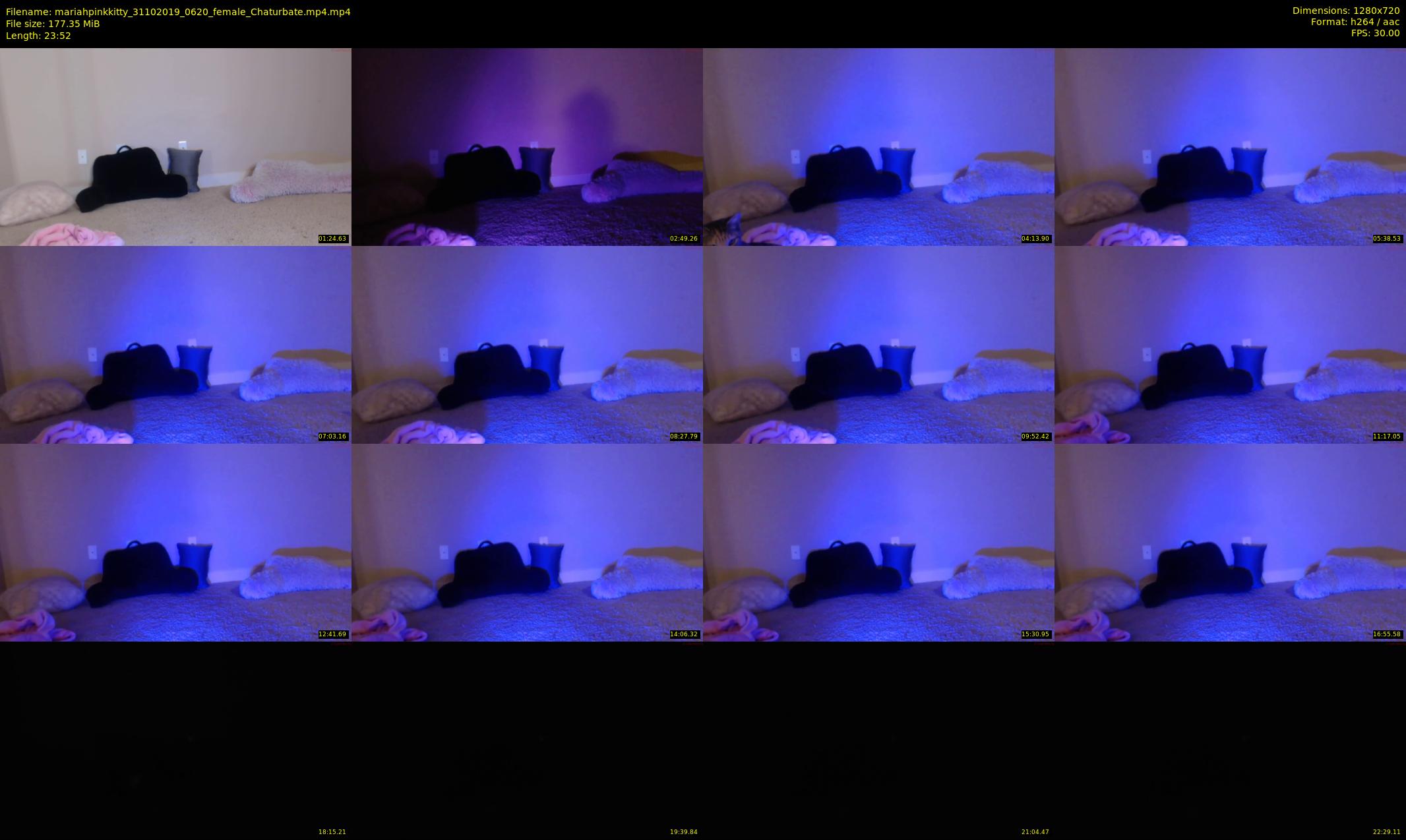 mariahpinkkitty — 24 minute Chaturbate female cam show recording, 720p, Oct 31, 2019