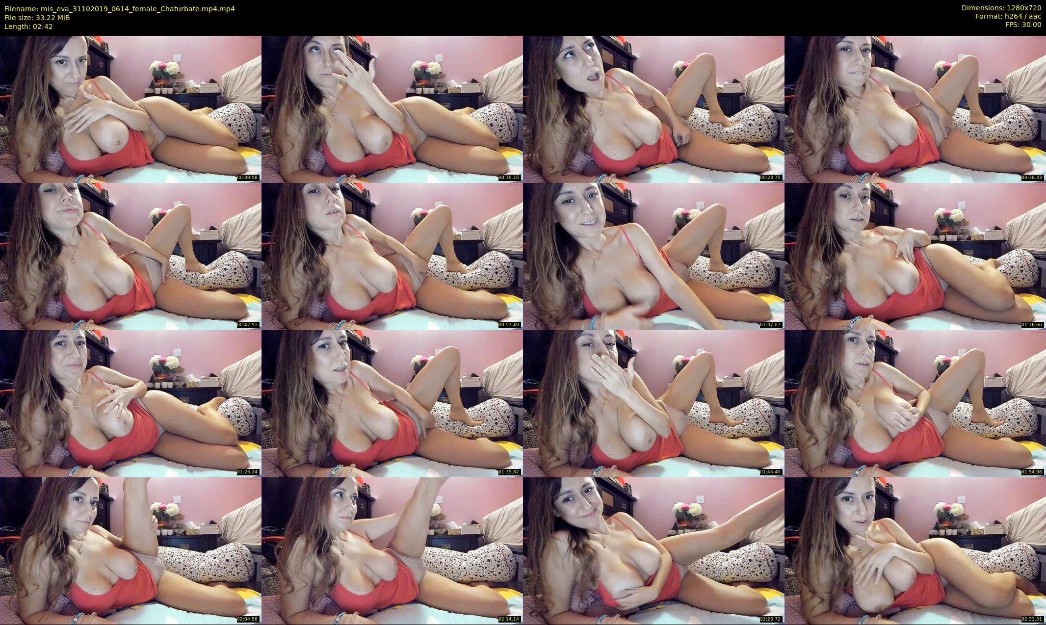 mis_eva — 3 minute Chaturbate female cam show recording, 720p, Oct 31, 2019