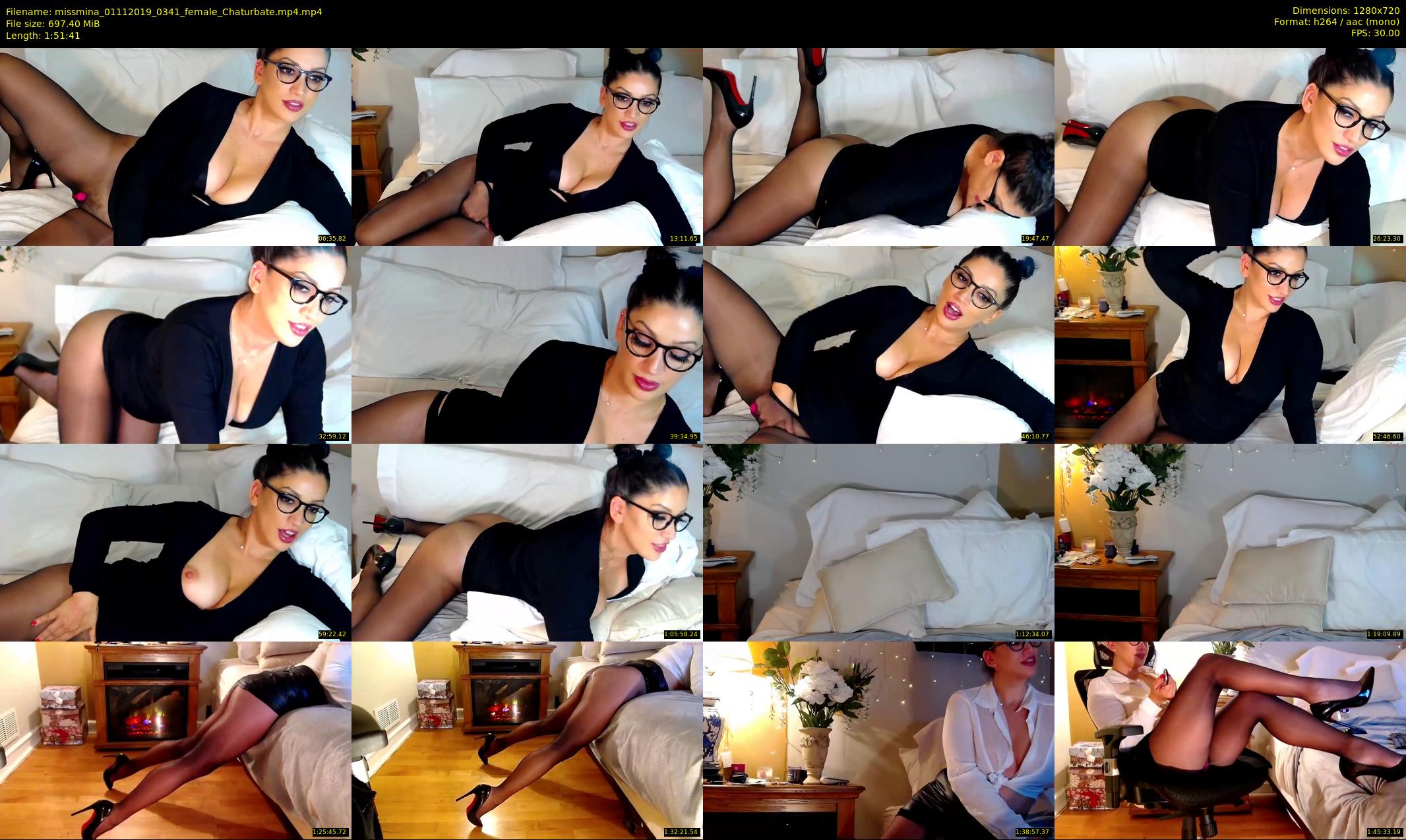 missmina — 112 minute Chaturbate female cam show recording, 720p, Nov 1, 2019