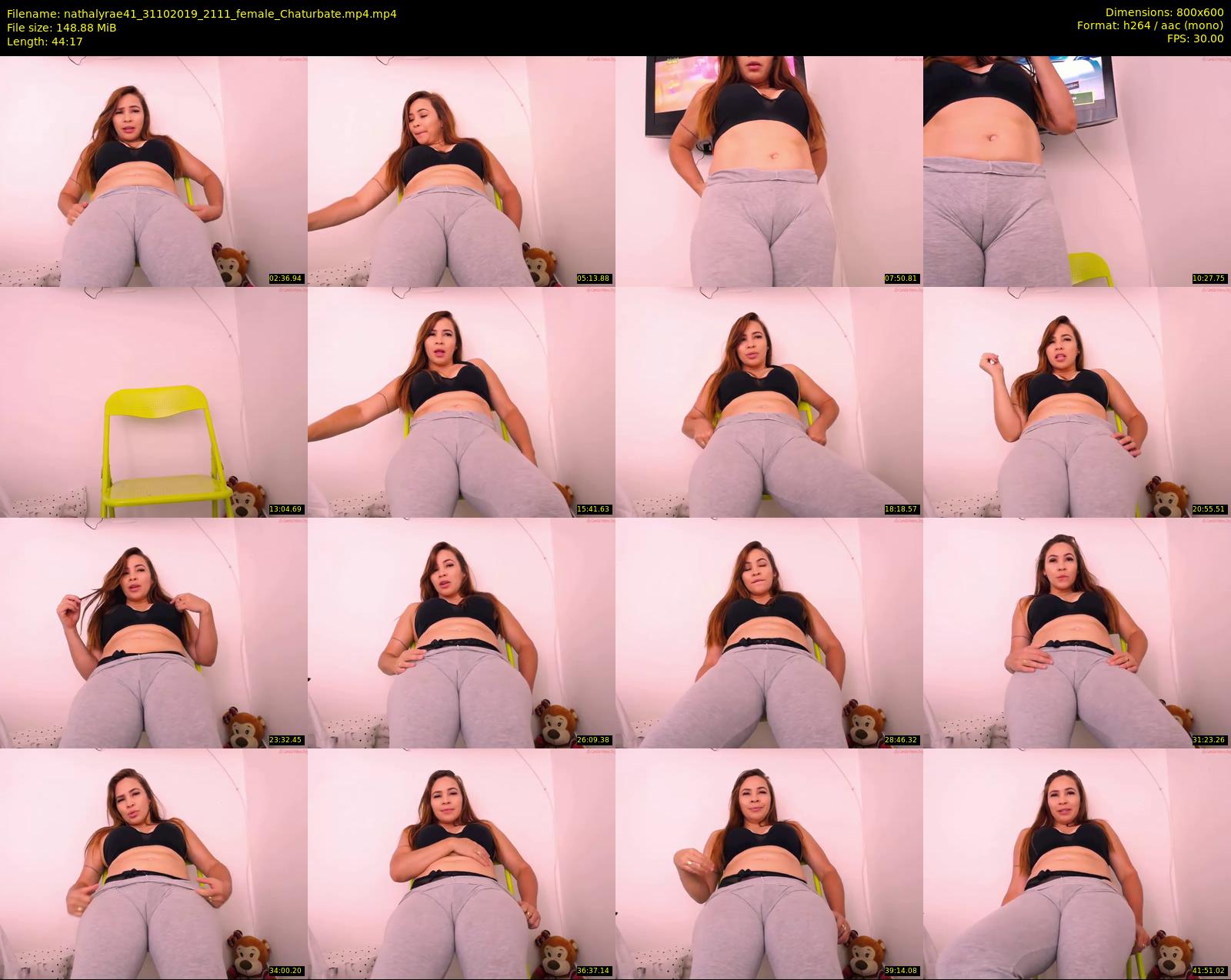 nathalyrae41 — 45 minute Chaturbate female cam show recording, 480p, Oct 31, 2019