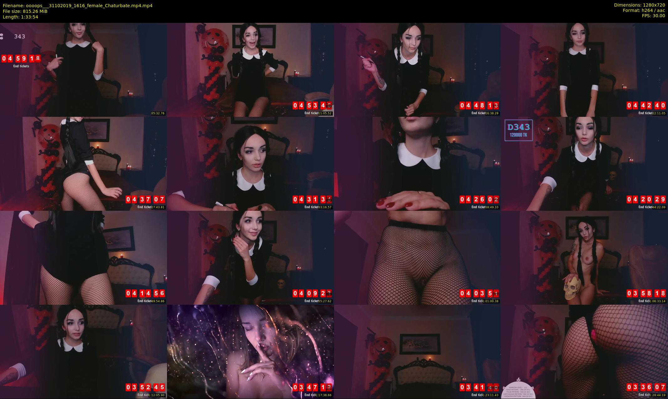 oooops__ — 94 minute Chaturbate female cam show recording, 720p, Oct 31, 2019