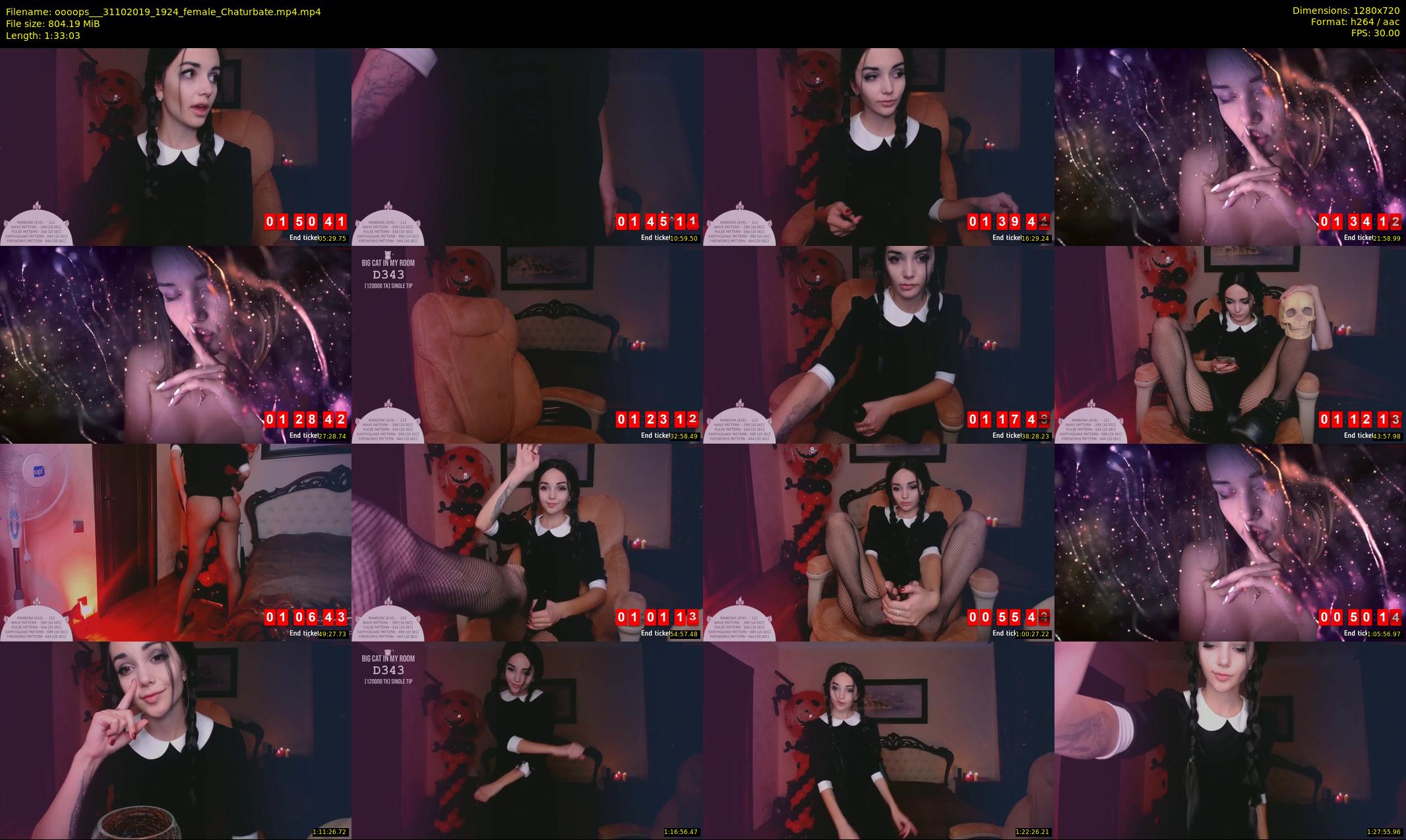 oooops__ — 94 minute Chaturbate female cam show recording, 720p, Oct 31, 2019