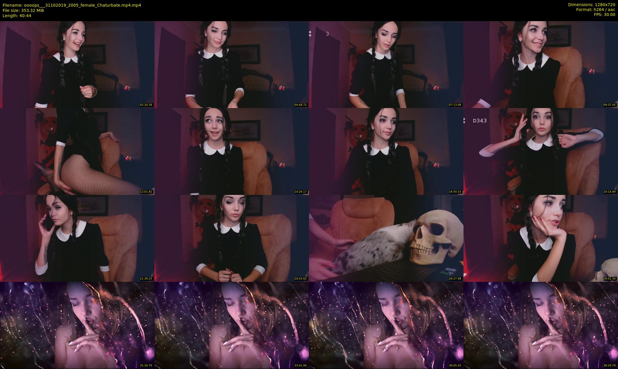 oooops__ — 41 minute Chaturbate female cam show recording, 720p, Oct 31, 2019
