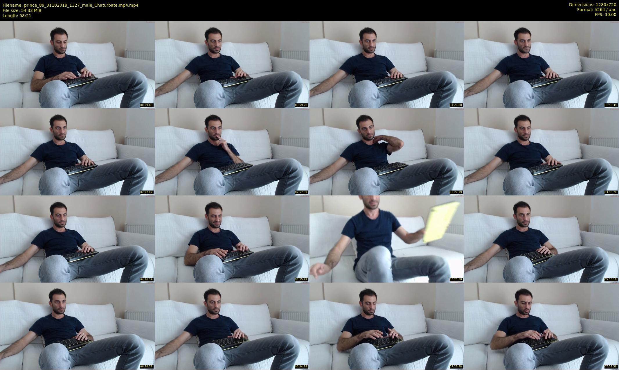 prince_89 — 9 minute Chaturbate male cam show recording, 720p, Oct 31, 2019