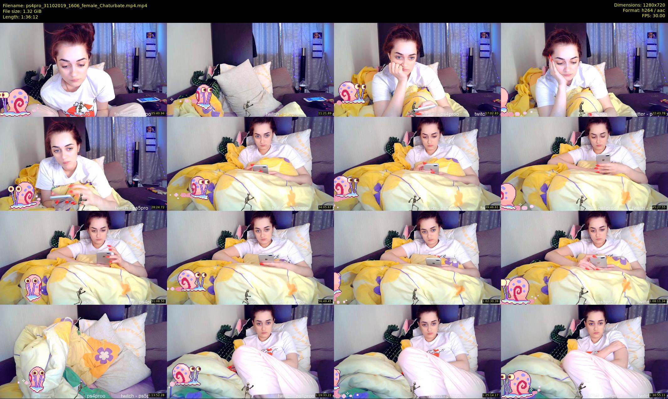 ps4pro — 97 minute Chaturbate female cam show recording, 720p, Oct 31, 2019