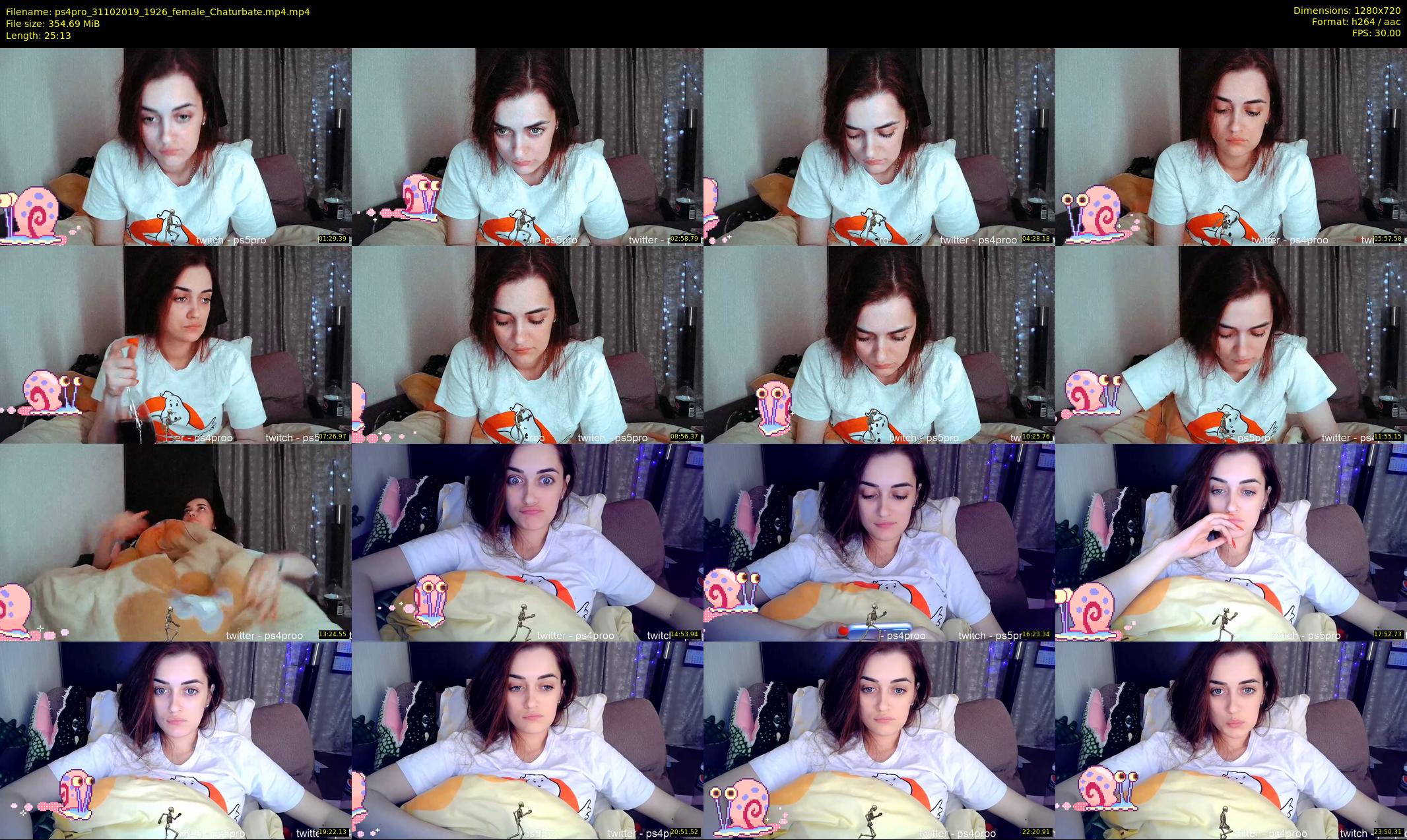 ps4pro — 26 minute Chaturbate female cam show recording, 720p, Oct 31, 2019
