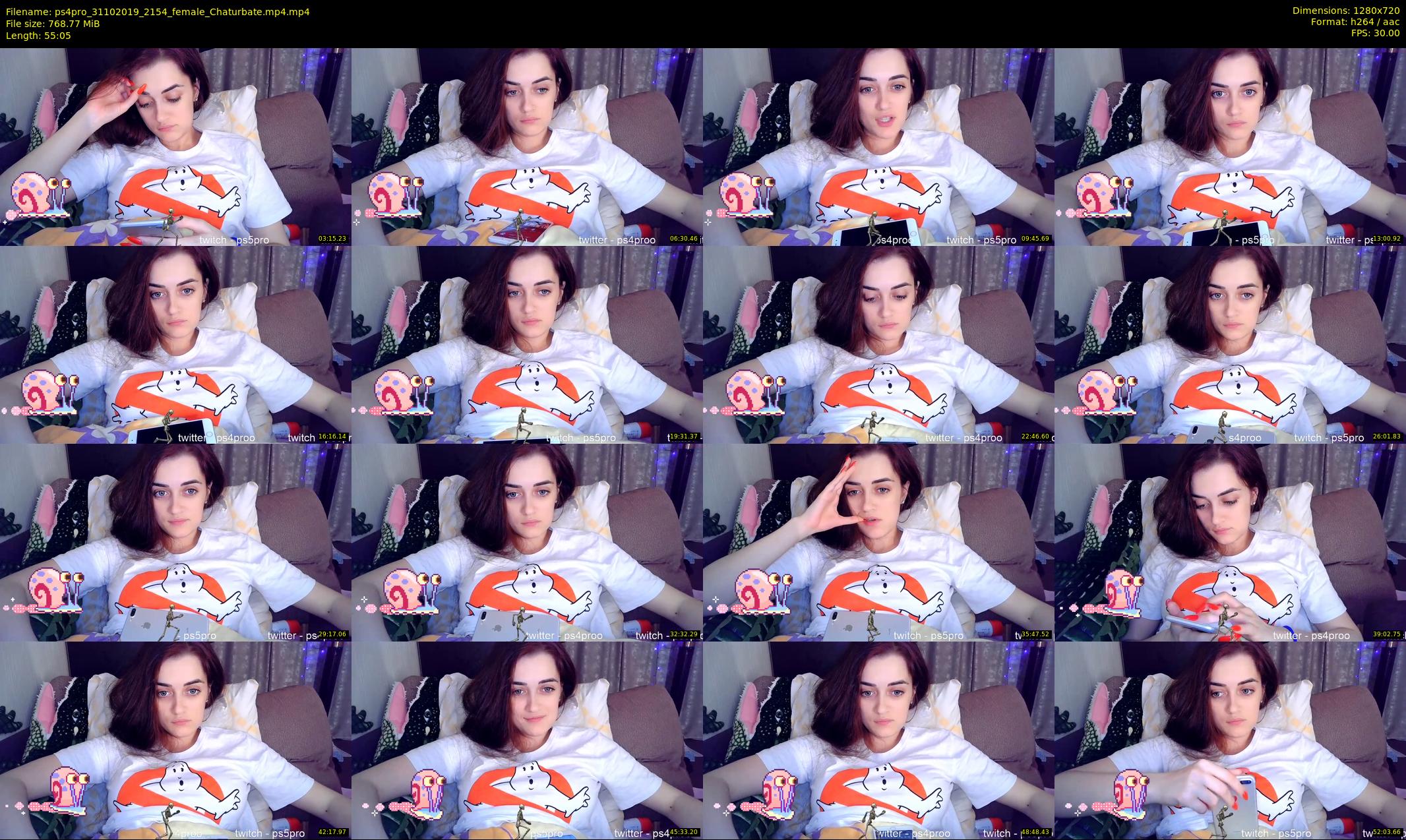 ps4pro — 56 minute Chaturbate female cam show recording, 720p, Oct 31, 2019