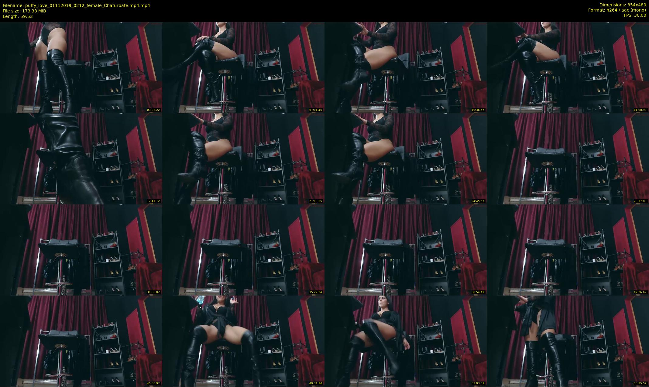 puffy_love — 60 minute Chaturbate female cam show recording, 480p, Nov 1, 2019