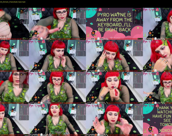 pyrowayne — 53 minute Chaturbate female cam show recording, 720p, Nov 1, 2019