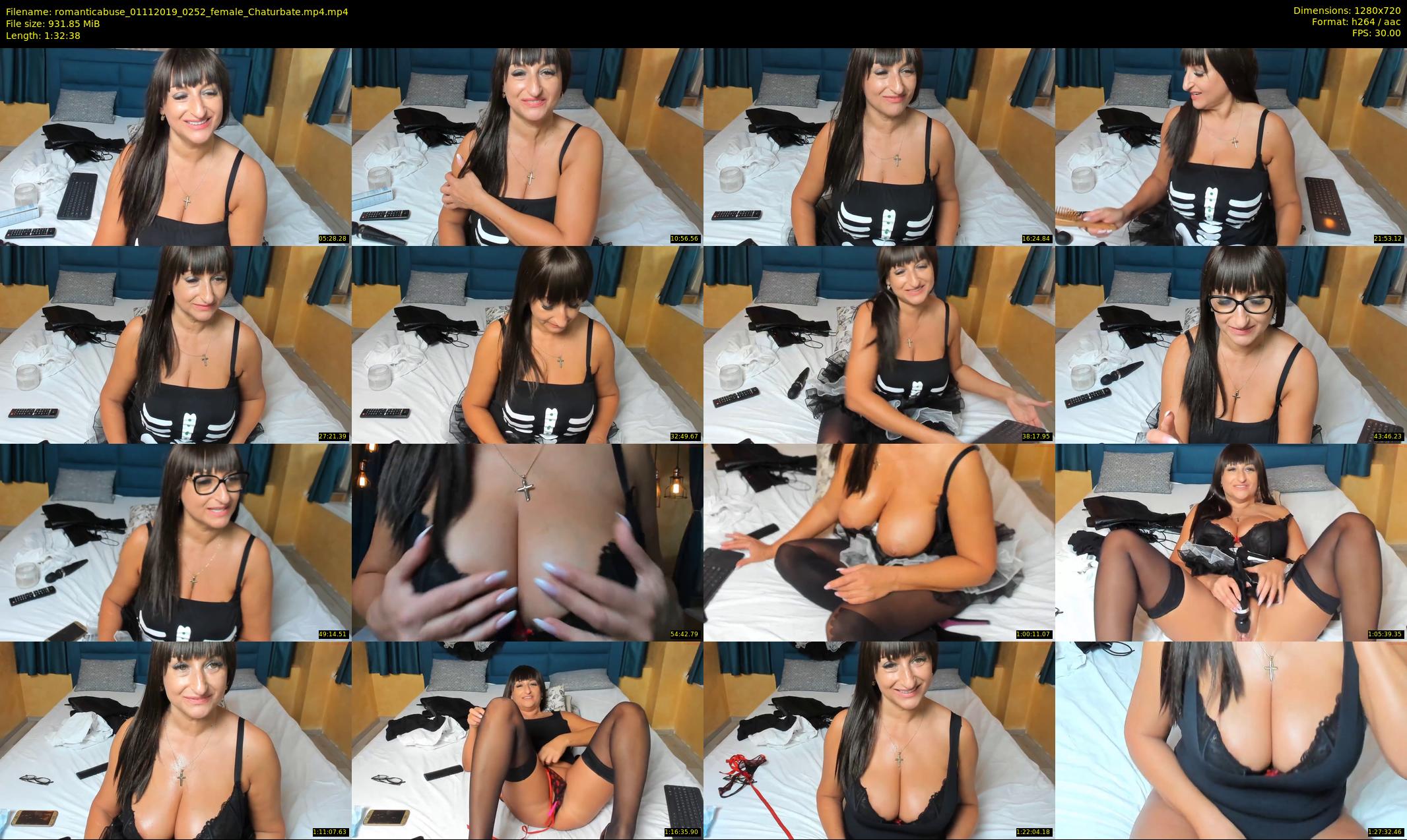 romanticabuse — 93 minute Chaturbate female cam show recording, 720p, Nov 1, 2019