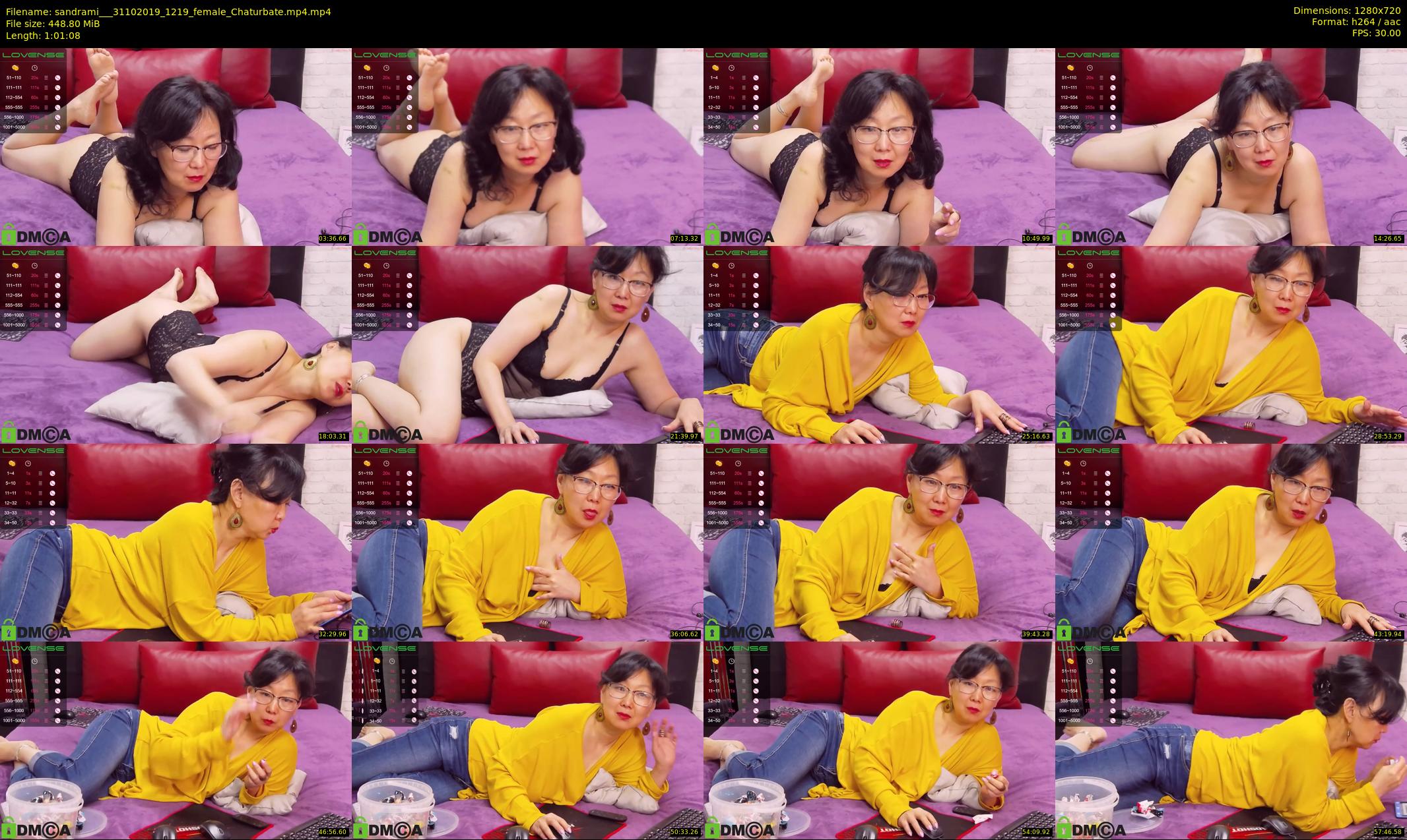 sandrami__ — 62 minute Chaturbate female cam show recording, 720p, Oct 31, 2019