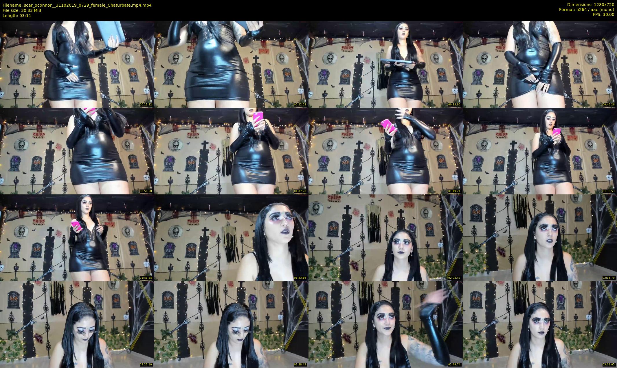 scar_oconnor_ — 4 minute Chaturbate female cam show recording, 720p, Oct 31, 2019