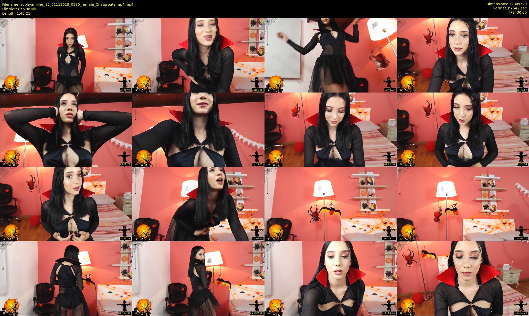 sophyamiller_15 — 101 minute Chaturbate female cam show recording, 720p, Nov 1, 2019