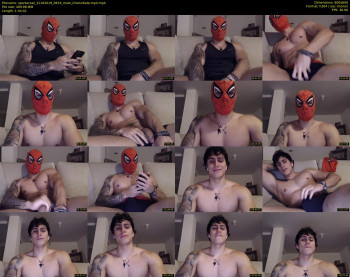 spartacozz — 105 minute Chaturbate male cam show recording, 480p, Oct 31, 2019