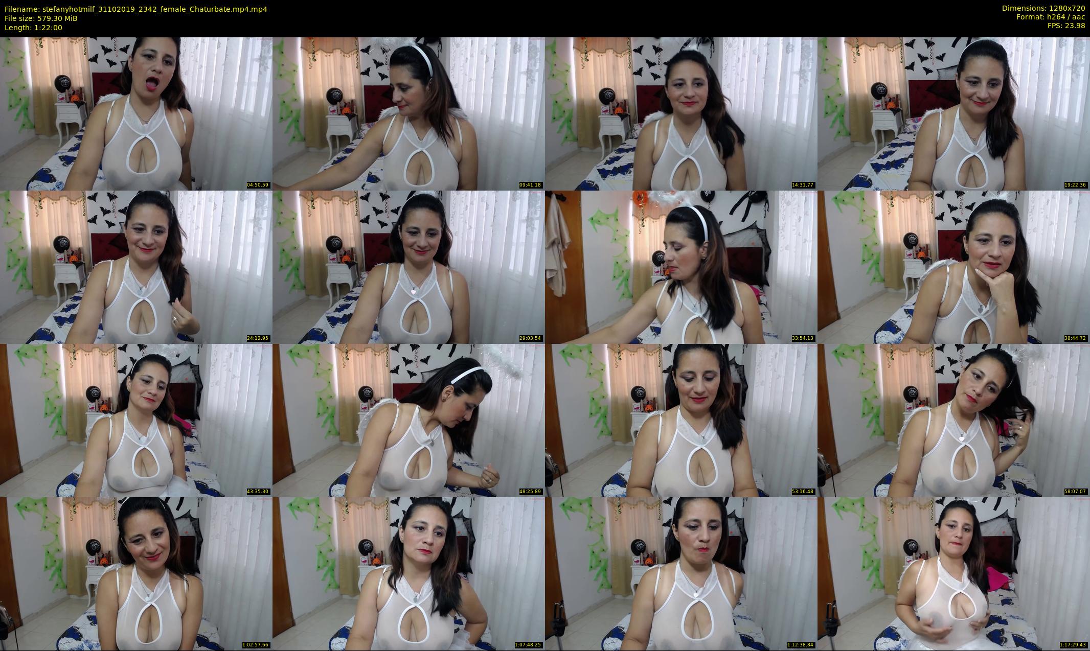stefanyhotmilf — 82 minute Chaturbate female cam show recording, 720p, Oct 31, 2019