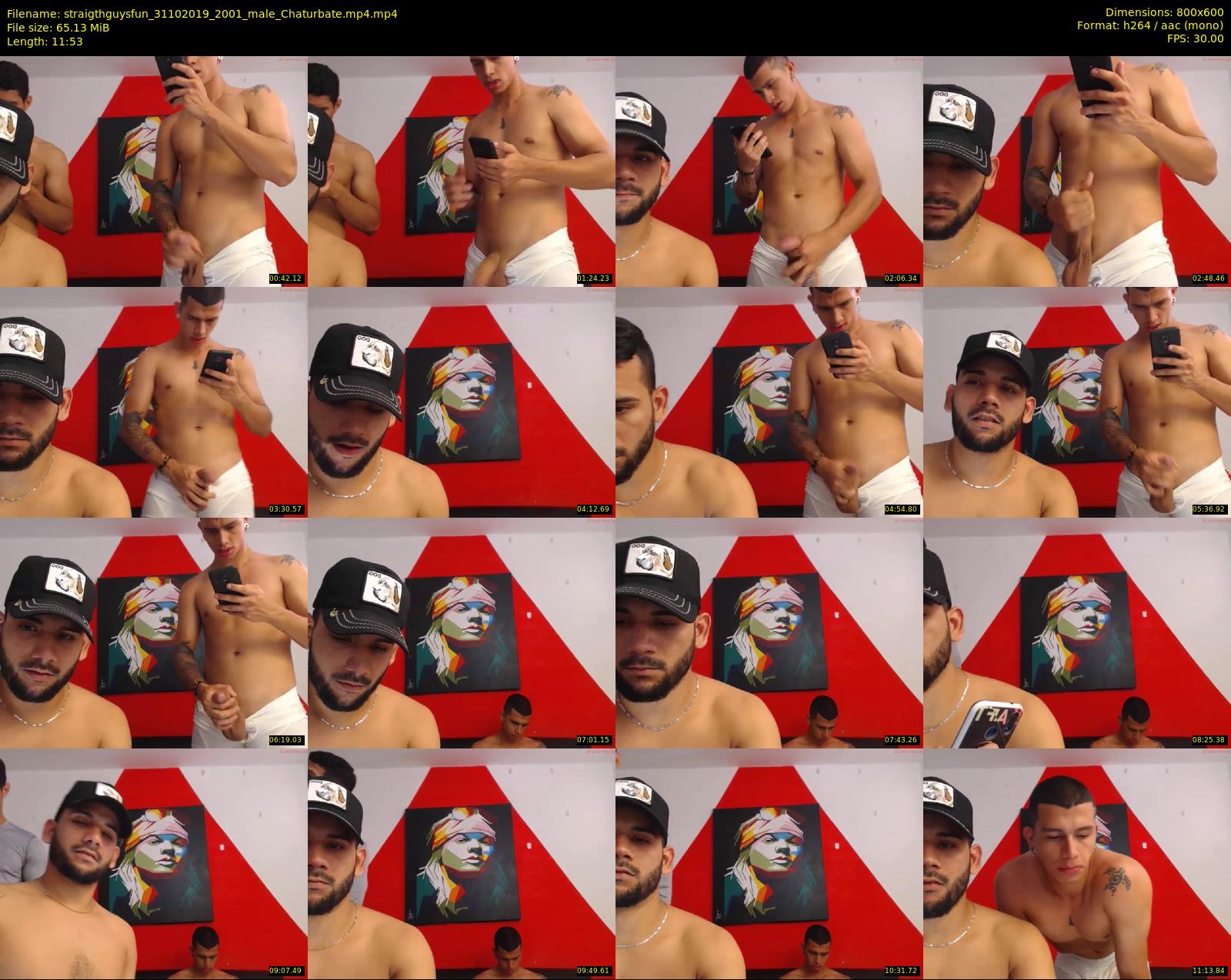 straigthguysfun — 12 minute Chaturbate male cam show recording, 480p, Oct 31, 2019