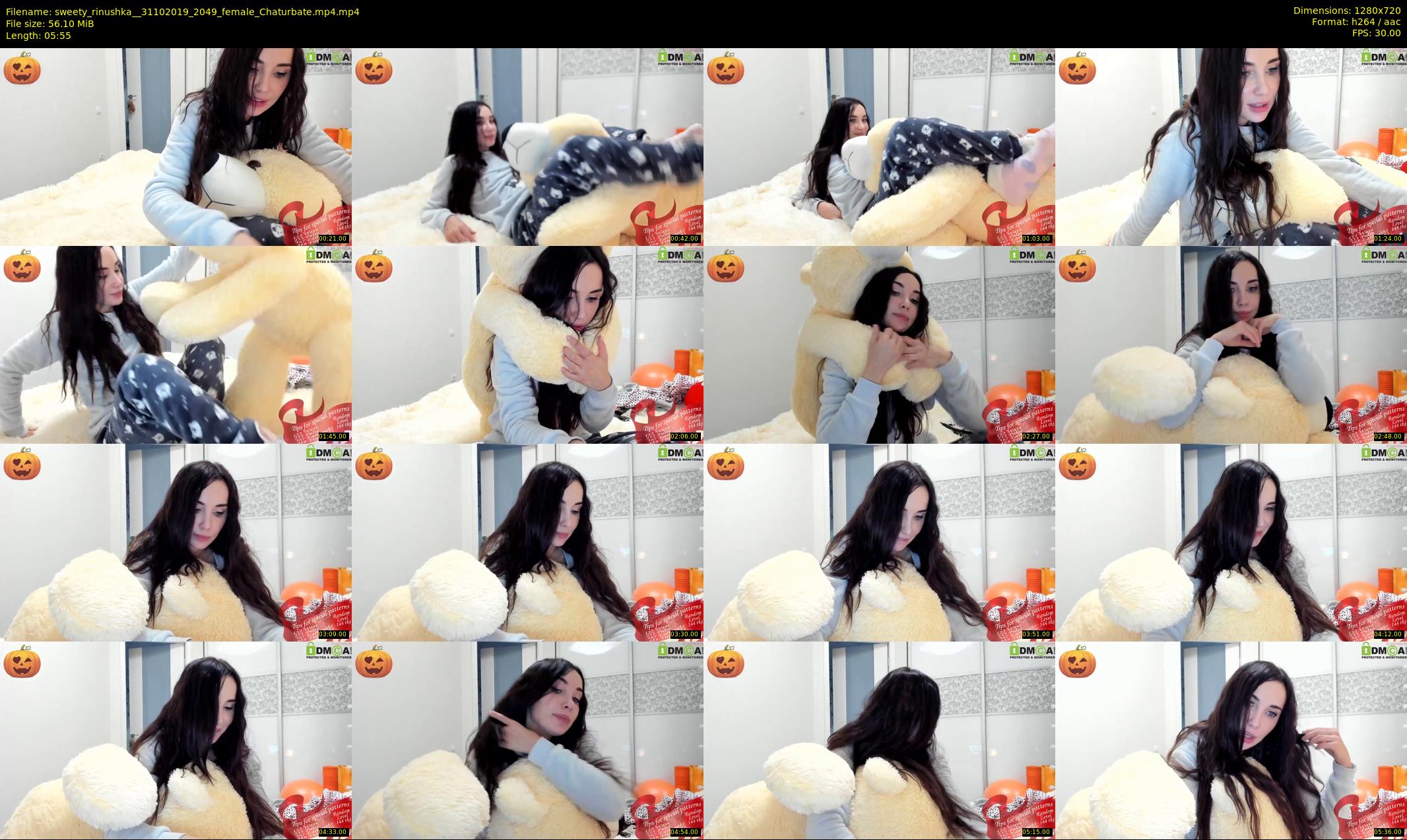 sweety_rinushka_ — 6 minute Chaturbate female cam show recording, 720p, Oct 31, 2019