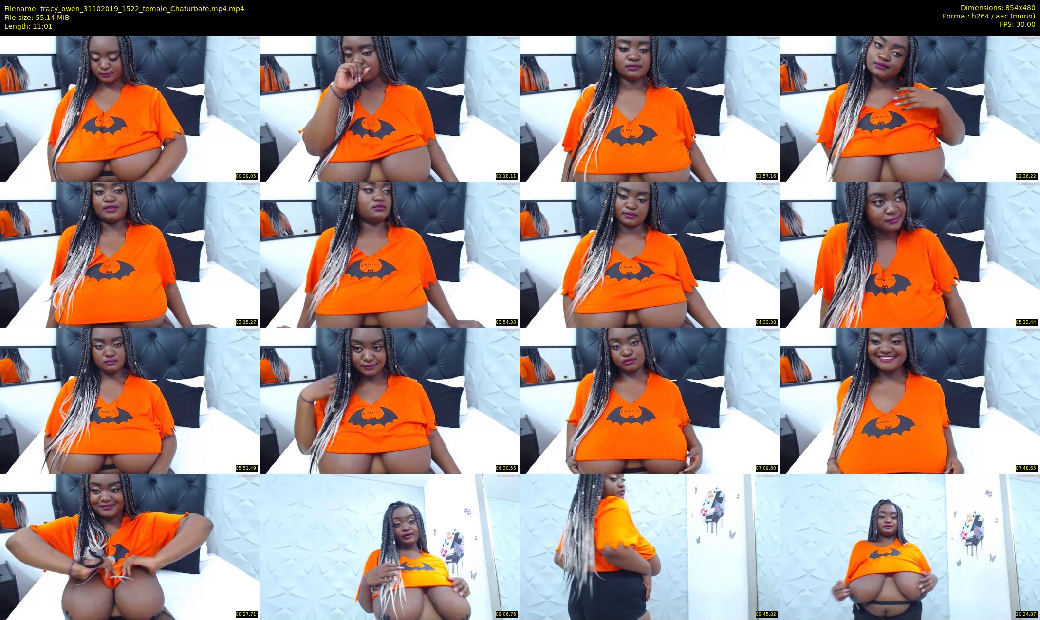 tracy_owen — 12 minute Chaturbate female cam show recording, 480p, Oct 31, 2019