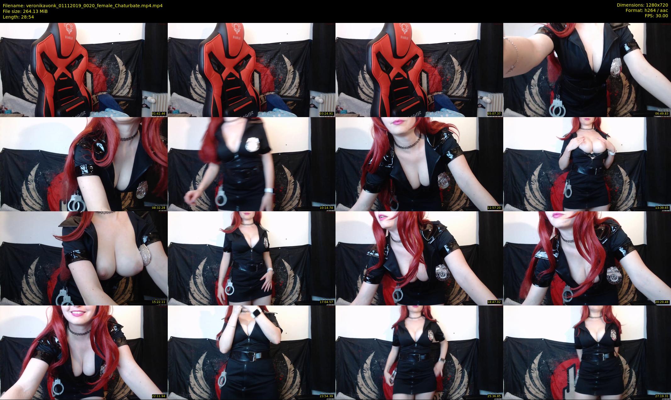 veronikavonk — 29 minute Chaturbate female cam show recording, 720p, Nov 1, 2019