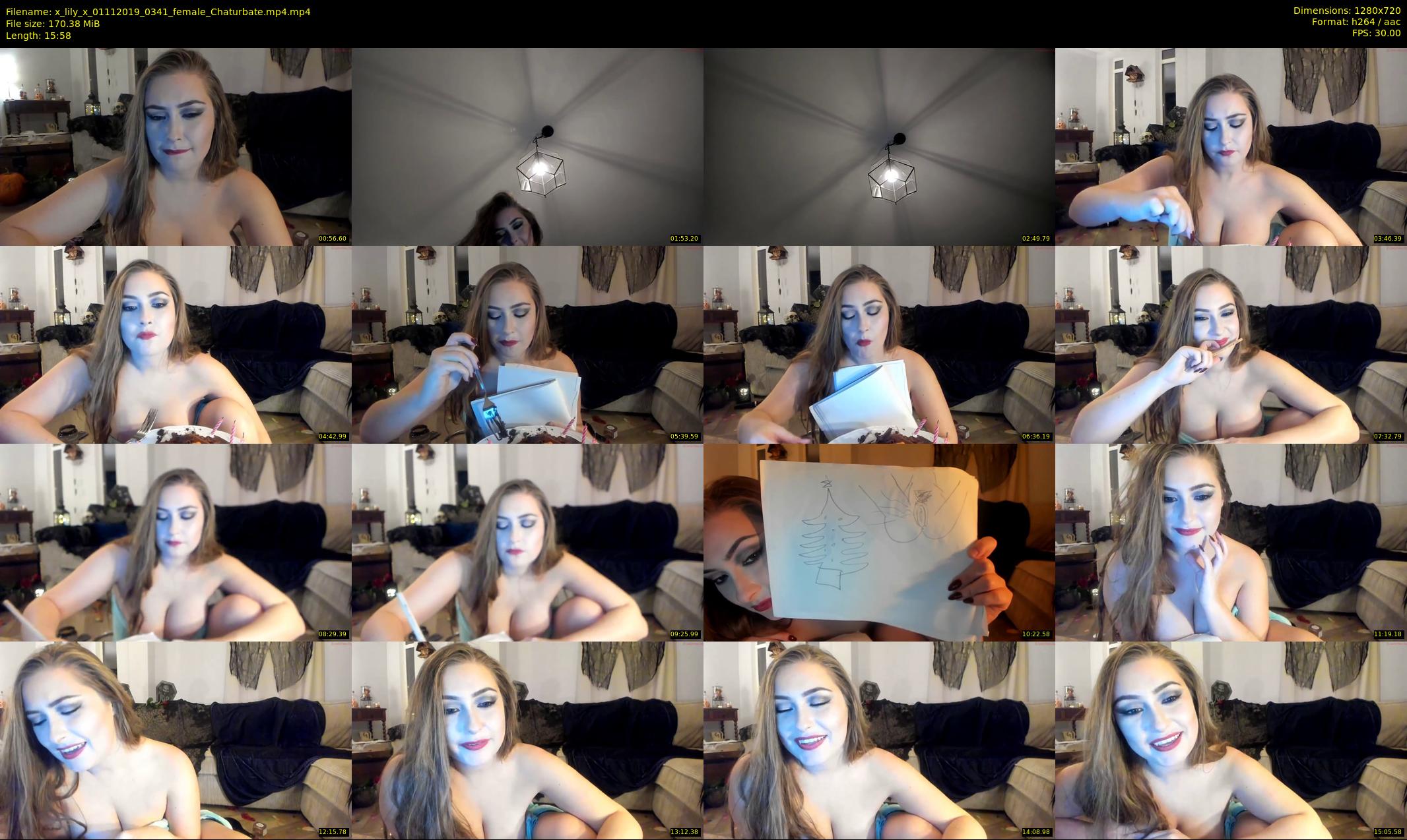 x_lily_x — 16 minute Chaturbate female cam show recording, 720p, Nov 1, 2019