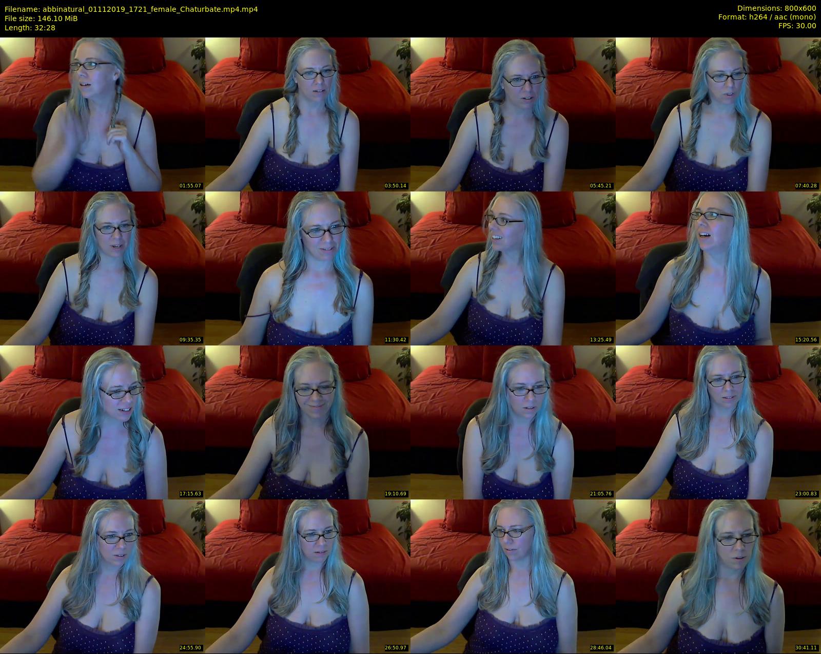 abbinatural — 33 minute Chaturbate female cam show recording, 480p, Nov 1, 2019