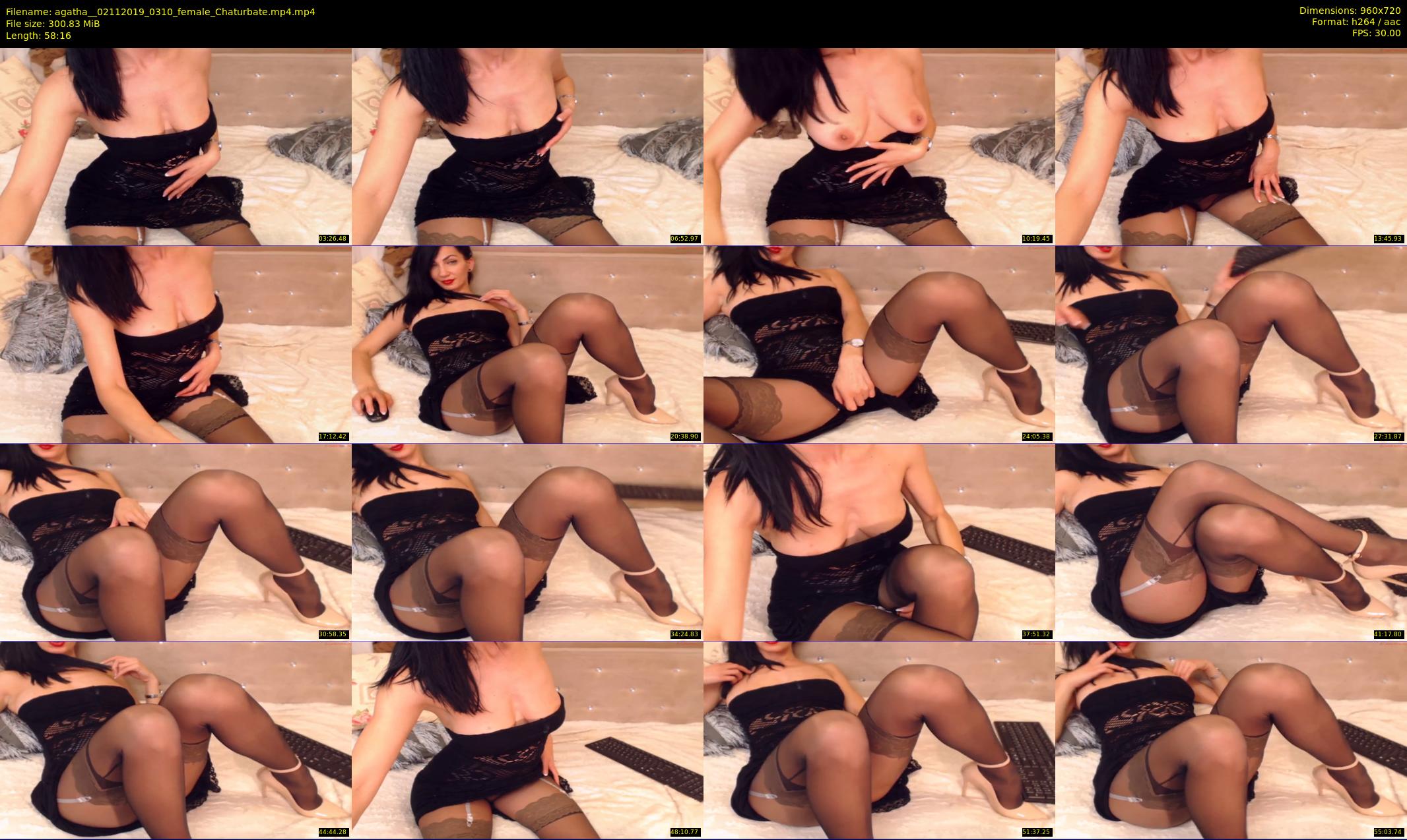 agatha_ — 59 minute Chaturbate female cam show recording, 720p, Nov 2, 2019