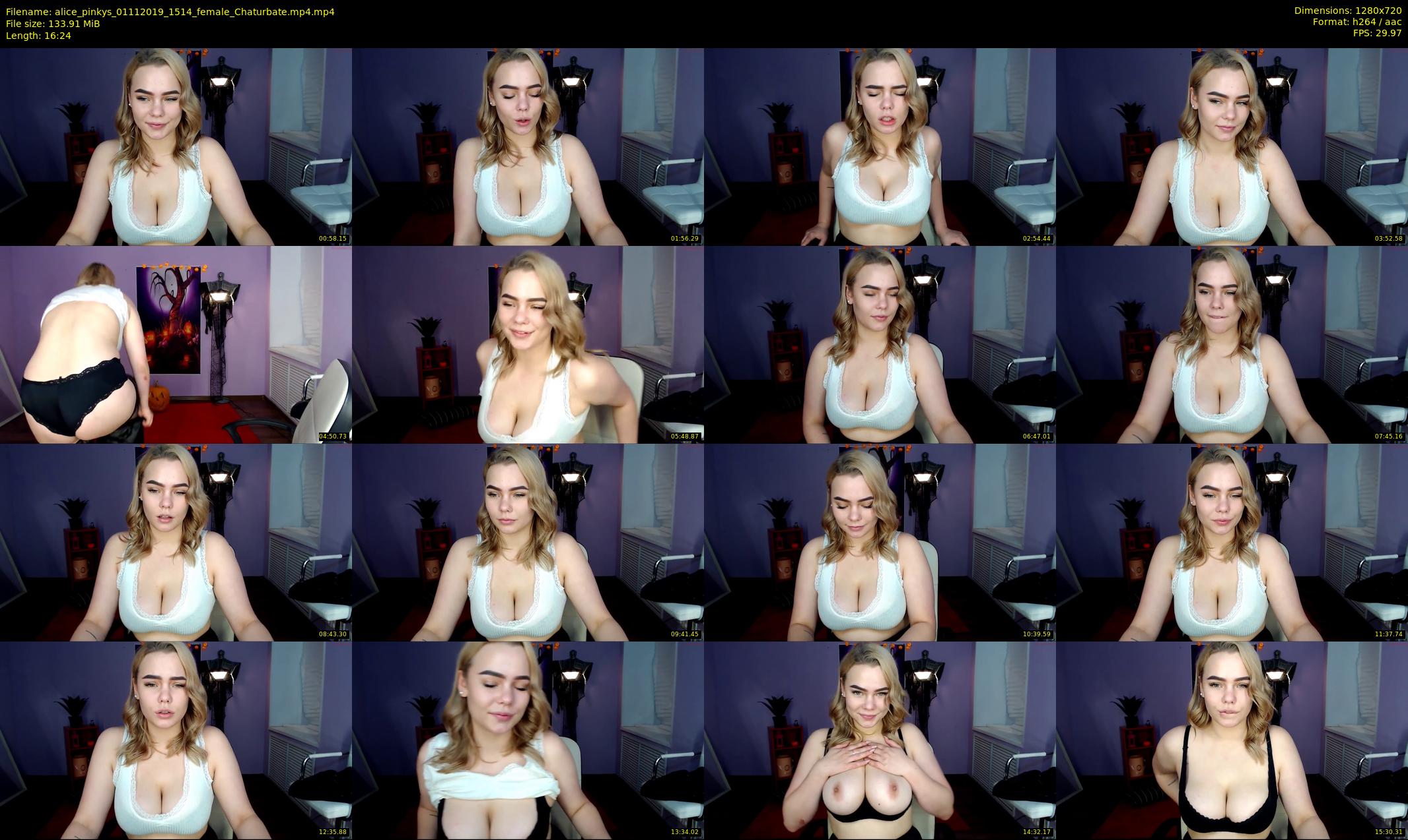 alice_pinkys — 17 minute Chaturbate female cam show recording, 720p, Nov 1, 2019