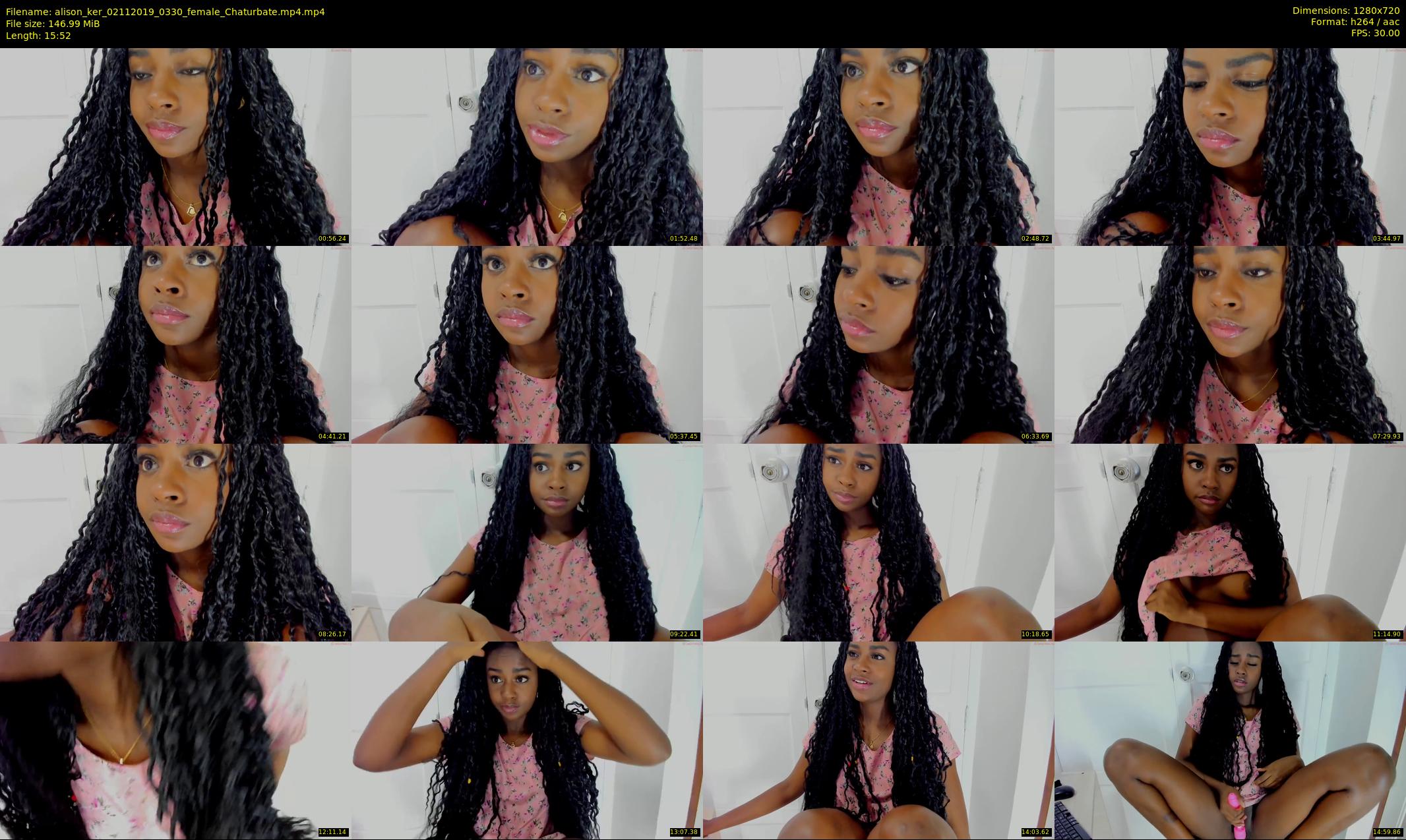 alison_ker — 16 minute Chaturbate female cam show recording, 720p, Nov 2, 2019