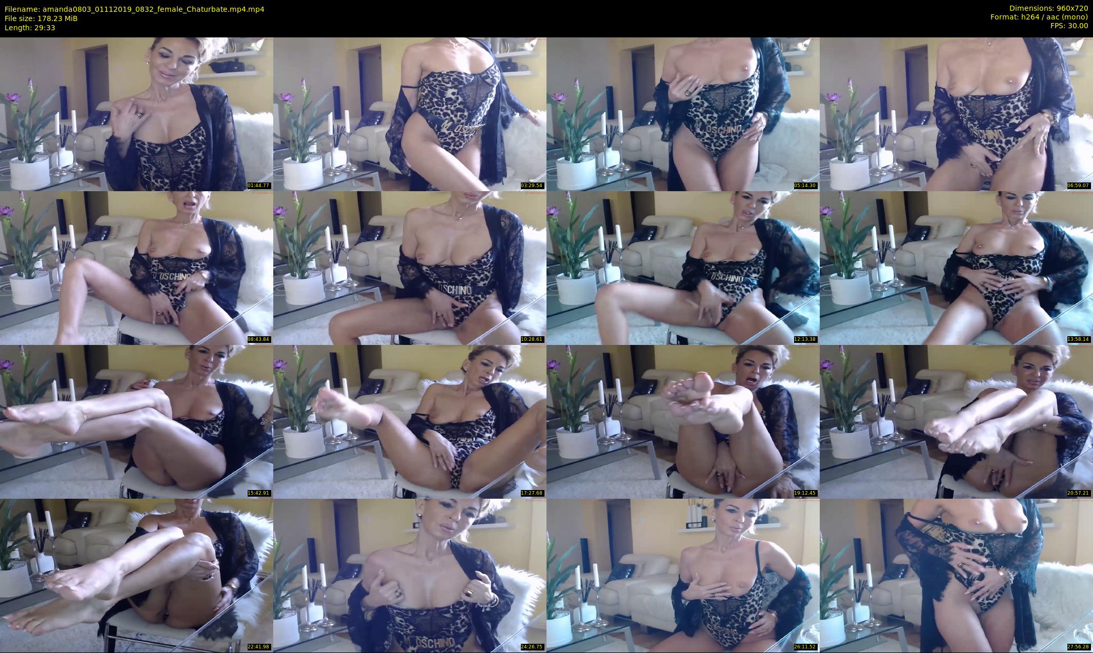 amanda0803 — 30 minute Chaturbate female cam show recording, 720p, Nov 1, 2019