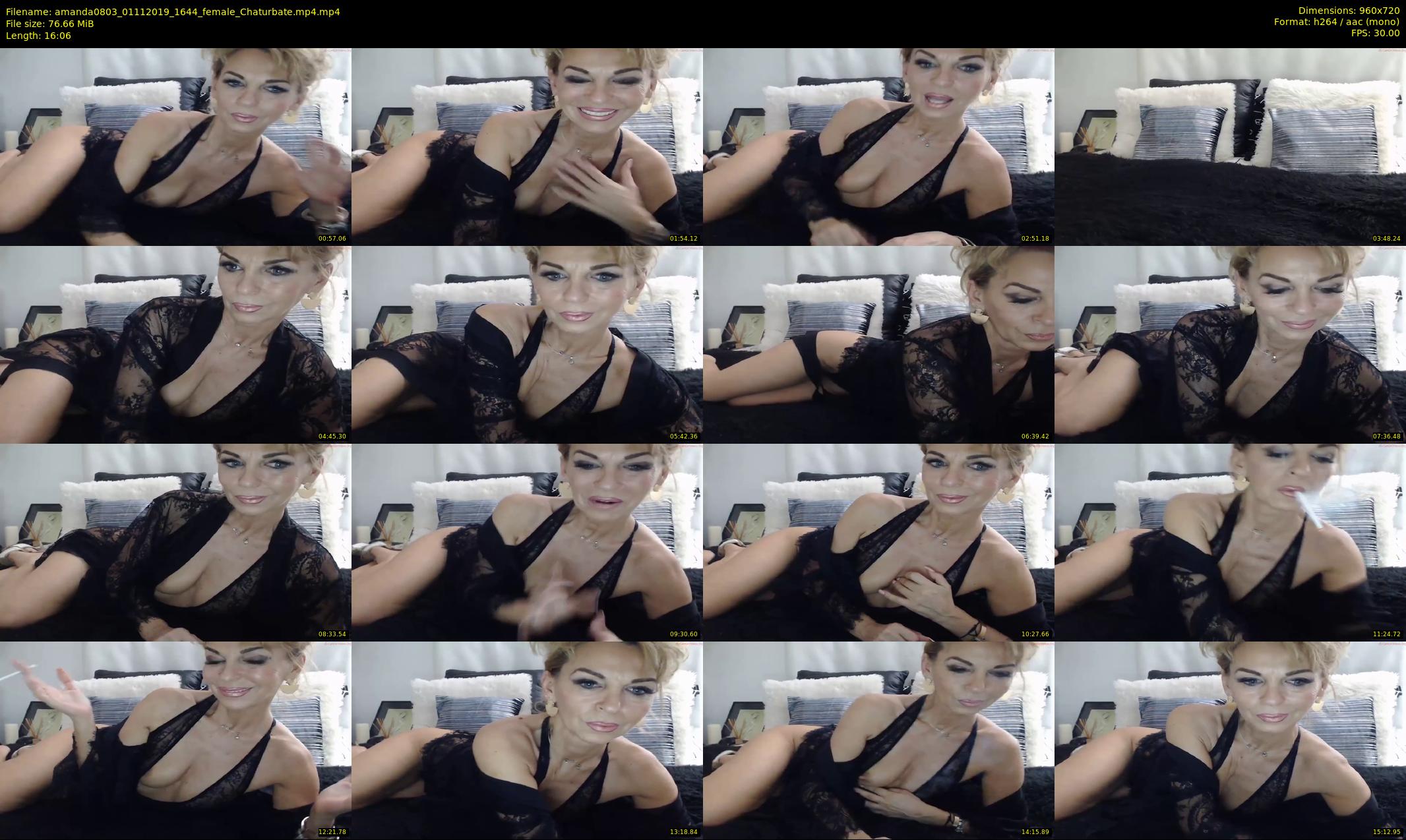 amanda0803 — 17 minute Chaturbate female cam show recording, 720p, Nov 1, 2019