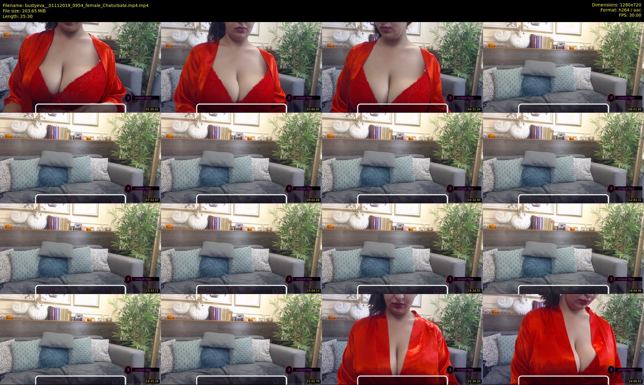 bustyeva_ — 26 minute Chaturbate female cam show recording, 720p, Nov 1, 2019