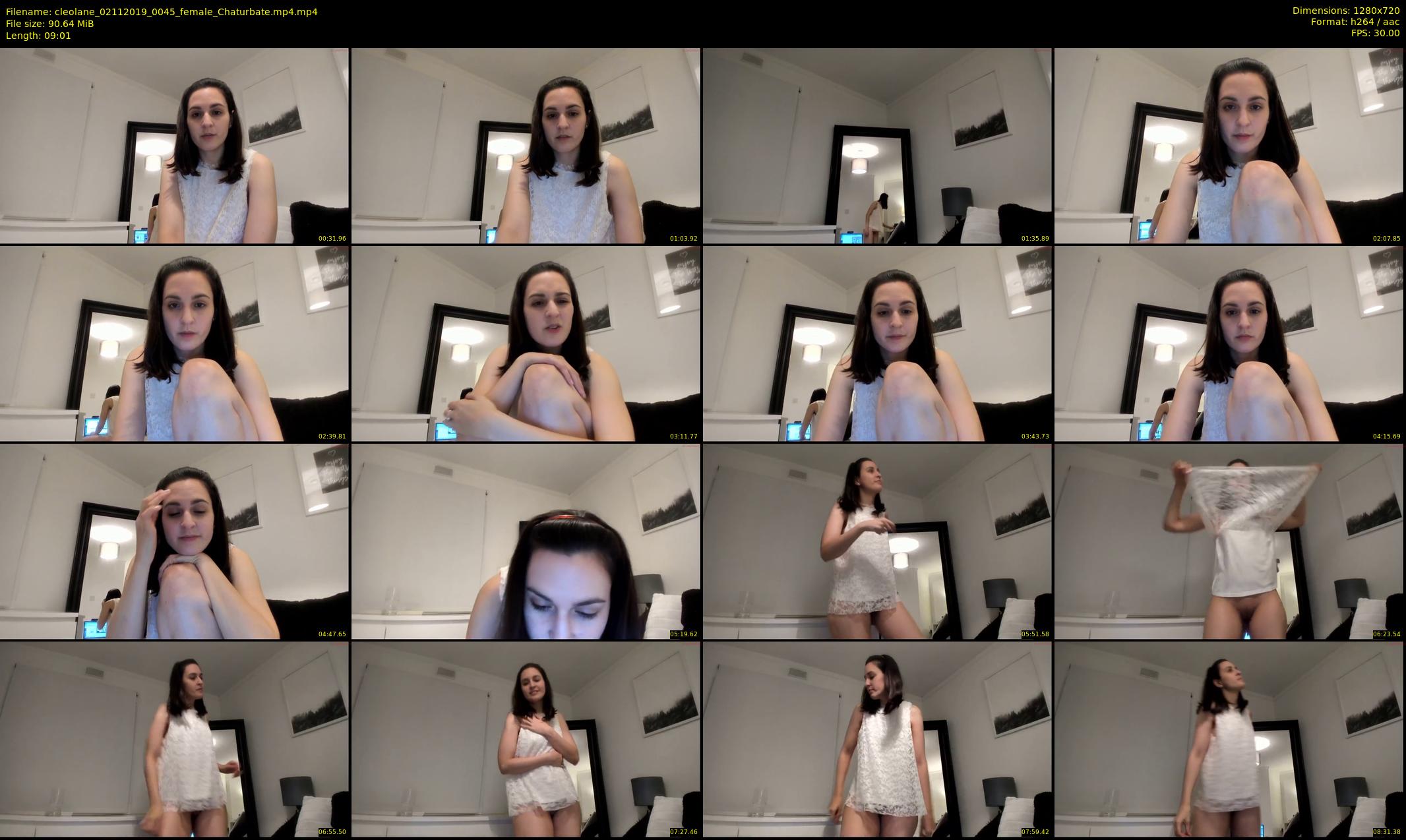 cleolane — 10 minute Chaturbate female cam show recording, 720p, Nov 2, 2019