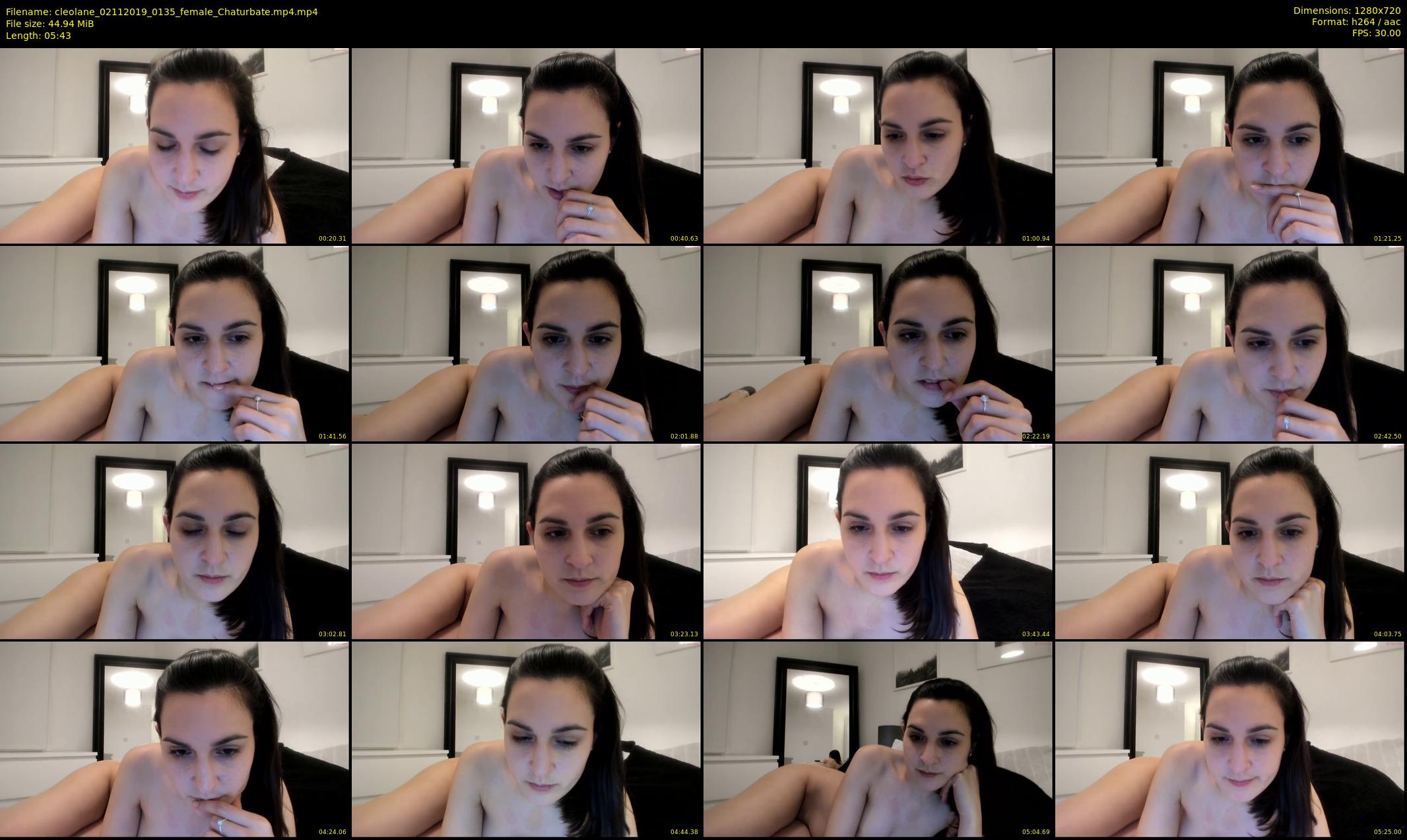cleolane — 6 minute Chaturbate female cam show recording, 720p, Nov 2, 2019