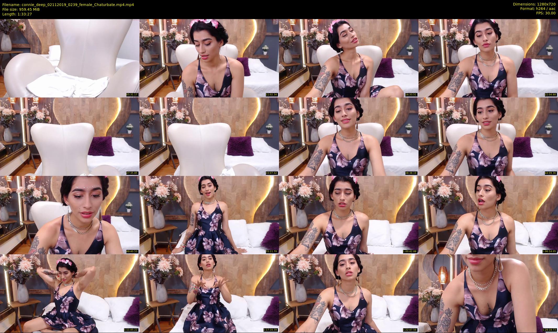 connie_deep — 94 minute Chaturbate female cam show recording, 720p, Nov 2, 2019