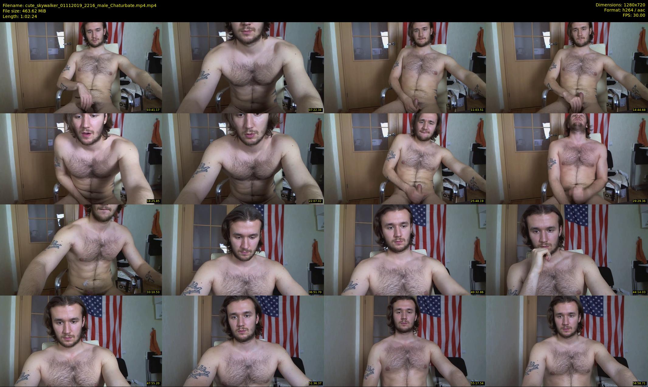 cute_skywalker — 63 minute Chaturbate male cam show recording, 720p, Nov 1, 2019