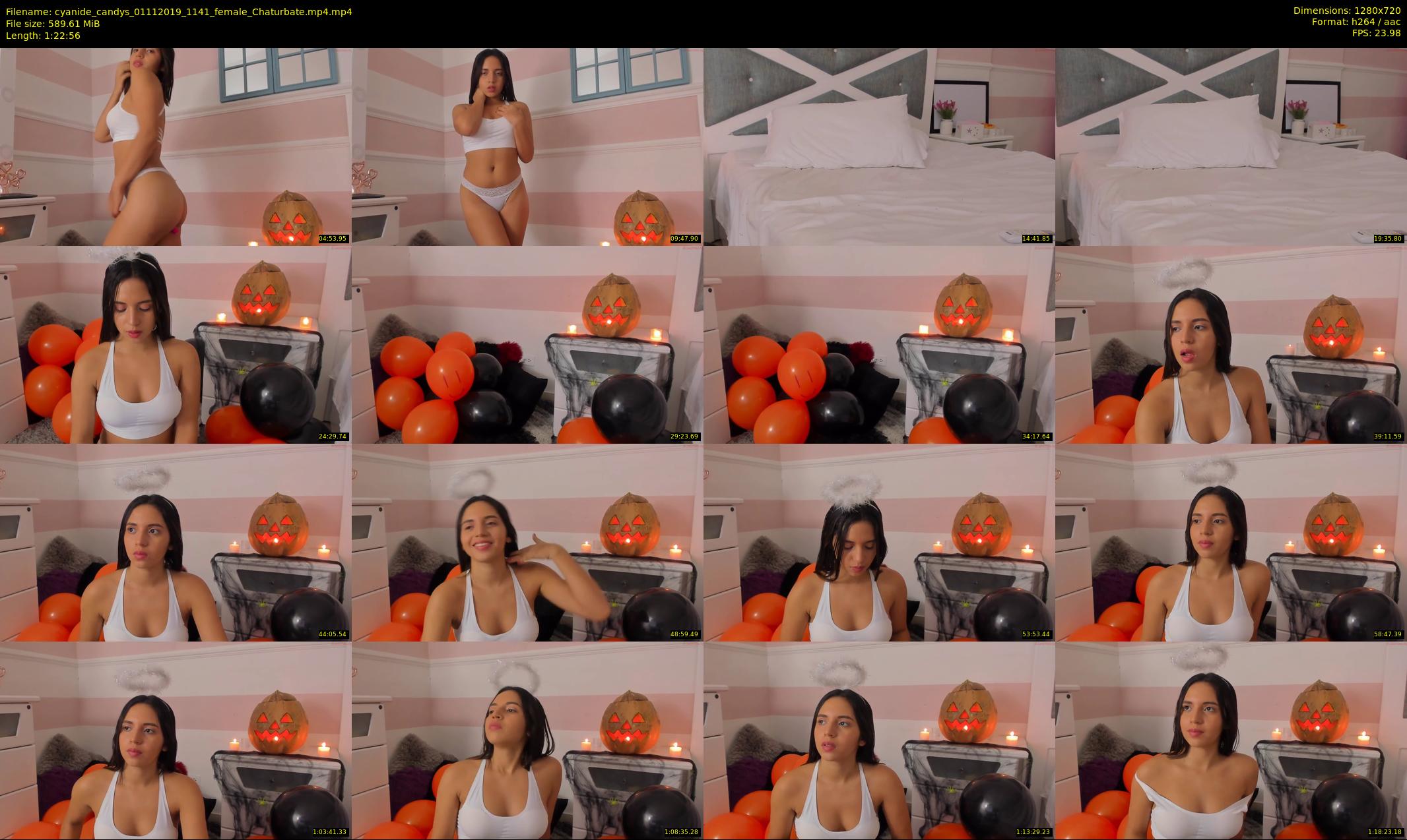 cyanide_candys — 83 minute Chaturbate female cam show recording, 720p, Nov 1, 2019