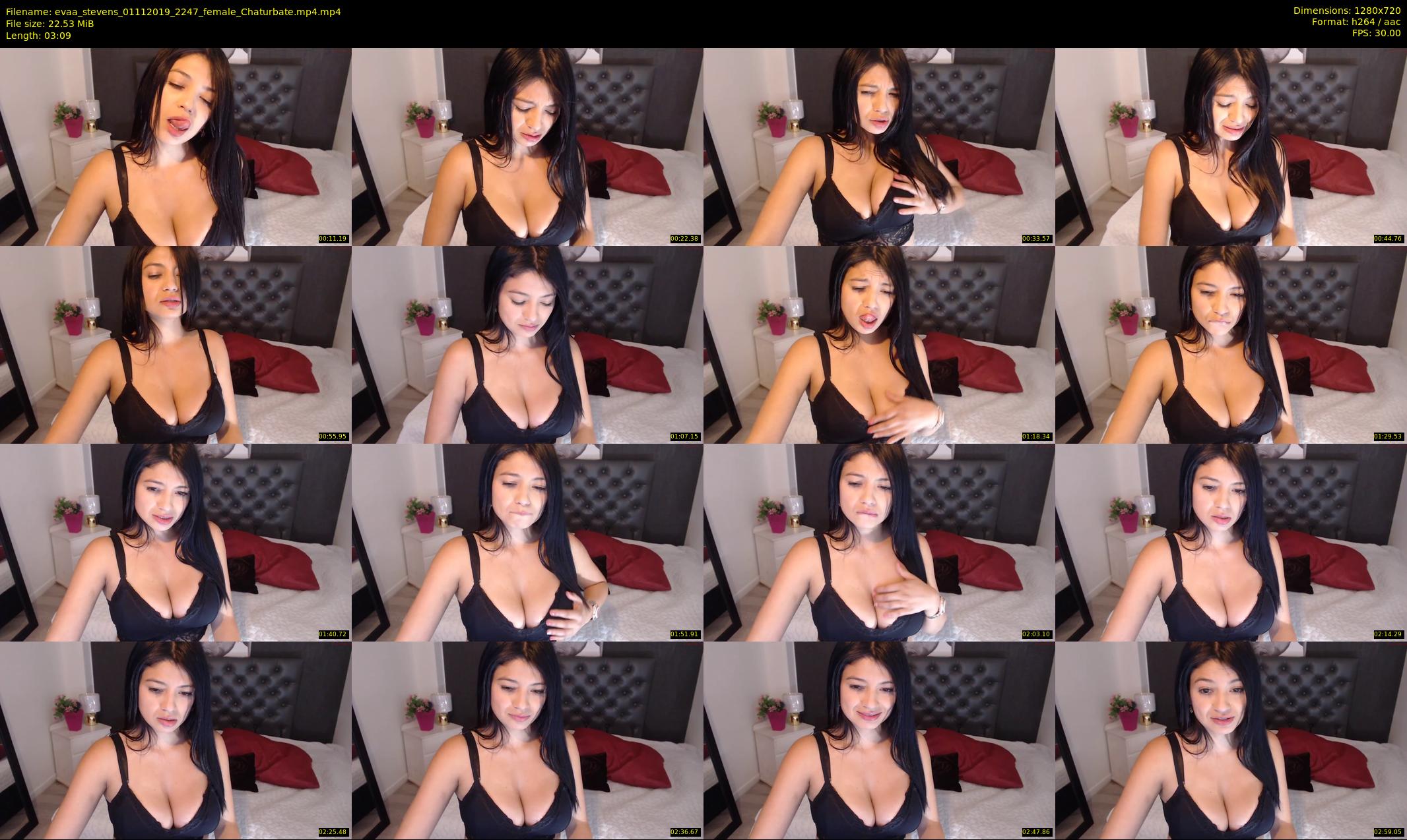 evaa_stevens — 4 minute Chaturbate female cam show recording, 720p, Nov 1, 2019
