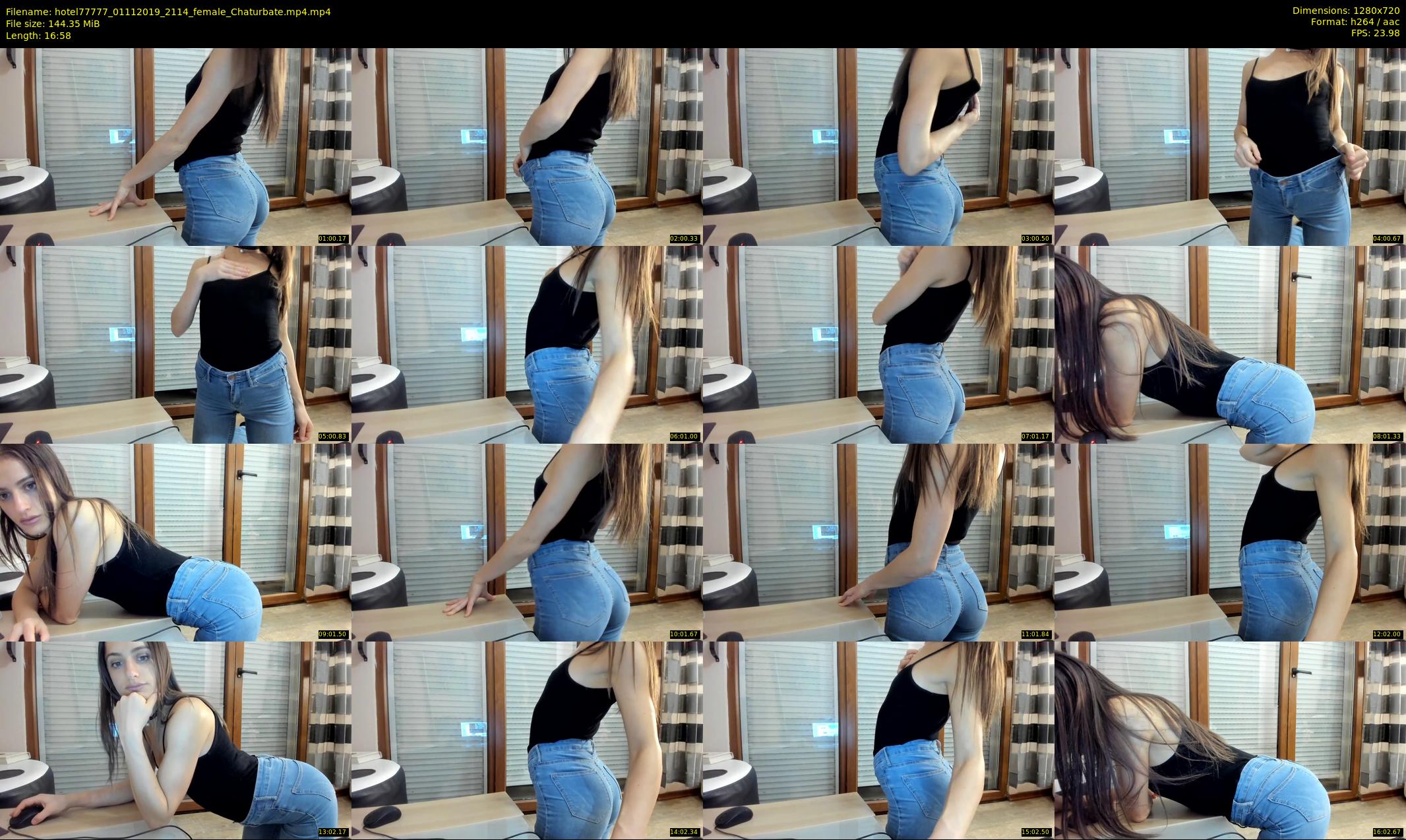 hotel77777 — 17 minute Chaturbate female cam show recording, 720p, Nov 1, 2019