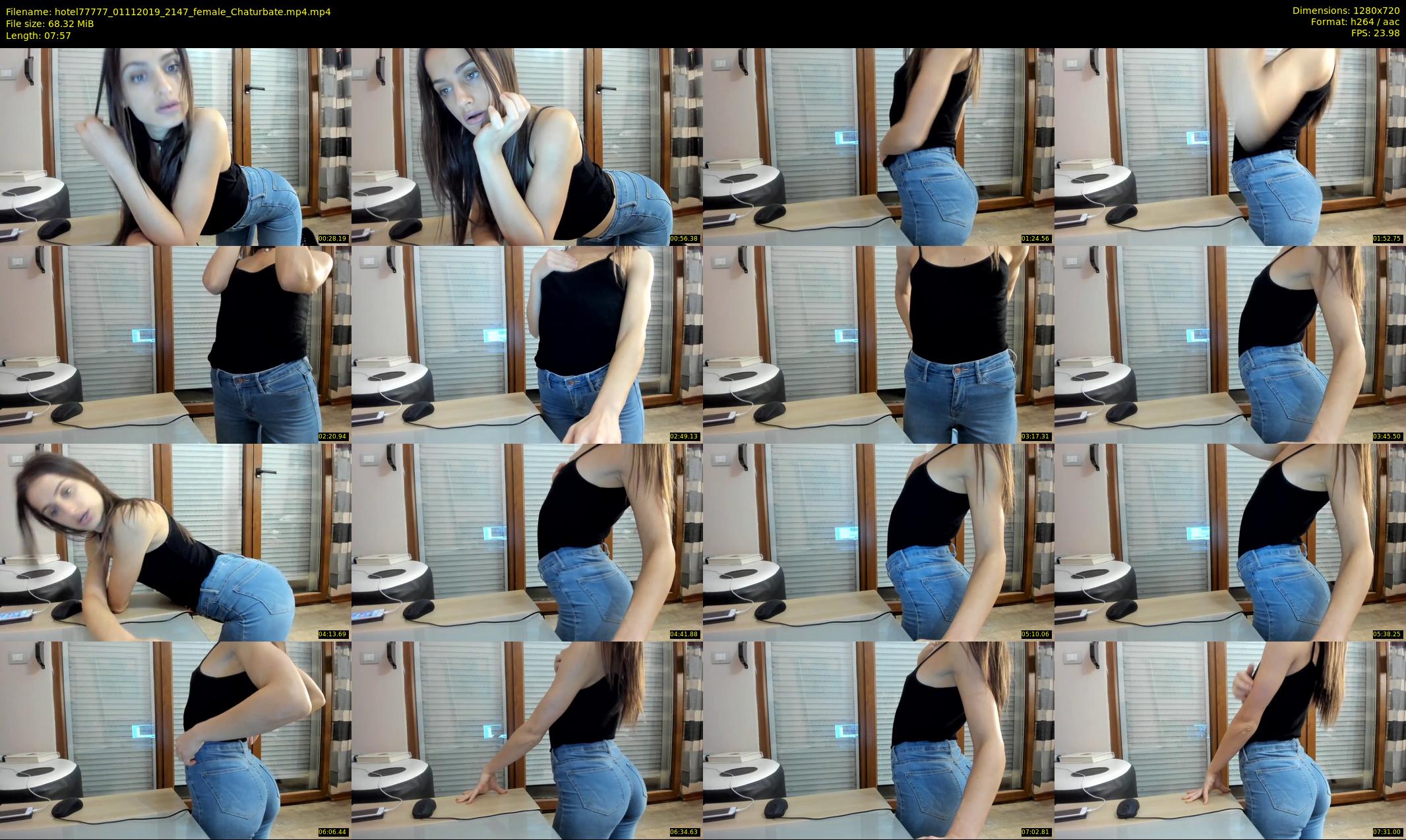 hotel77777 — 8 minute Chaturbate female cam show recording, 720p, Nov 1, 2019