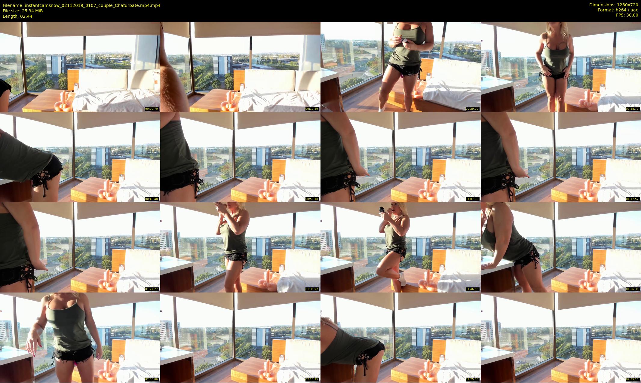 instantcamsnow — 3 minute Chaturbate couple cam show recording, 720p, Nov 2, 2019
