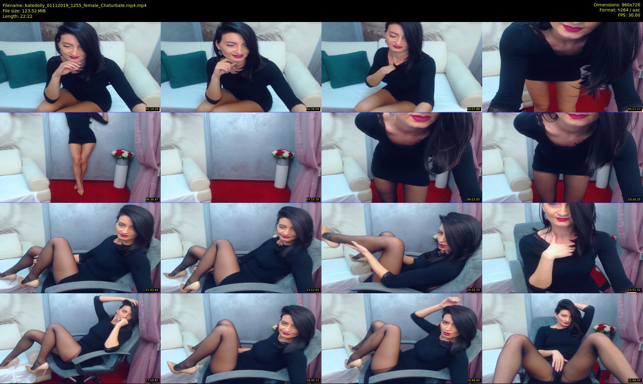 katedolly — 23 minute Chaturbate female cam show recording, 720p, Nov 1, 2019