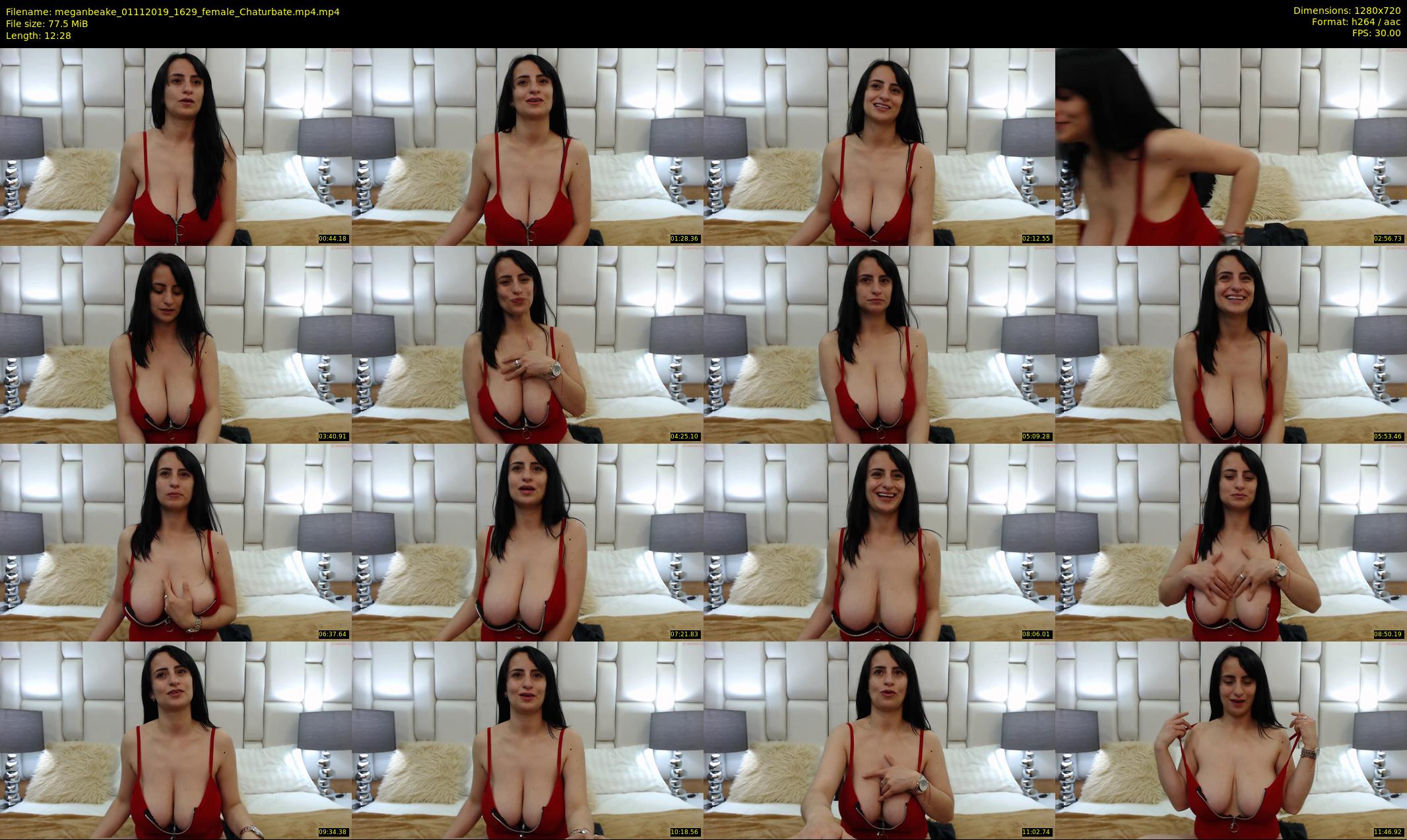 meganbeake — 13 minute Chaturbate female cam show recording, 720p, Nov 1, 2019