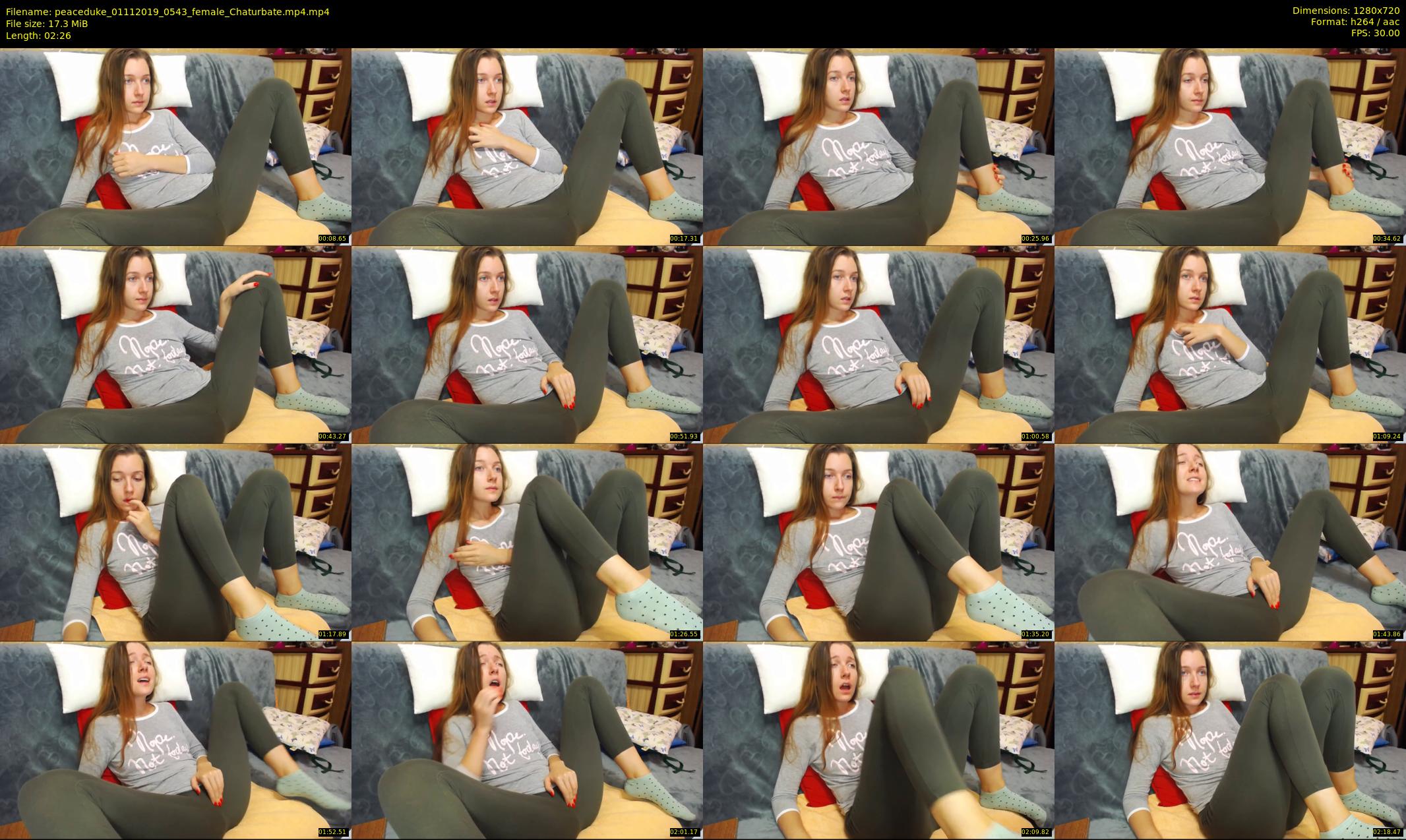 peaceduke — 3 minute Chaturbate female cam show recording, 720p, Nov 1, 2019