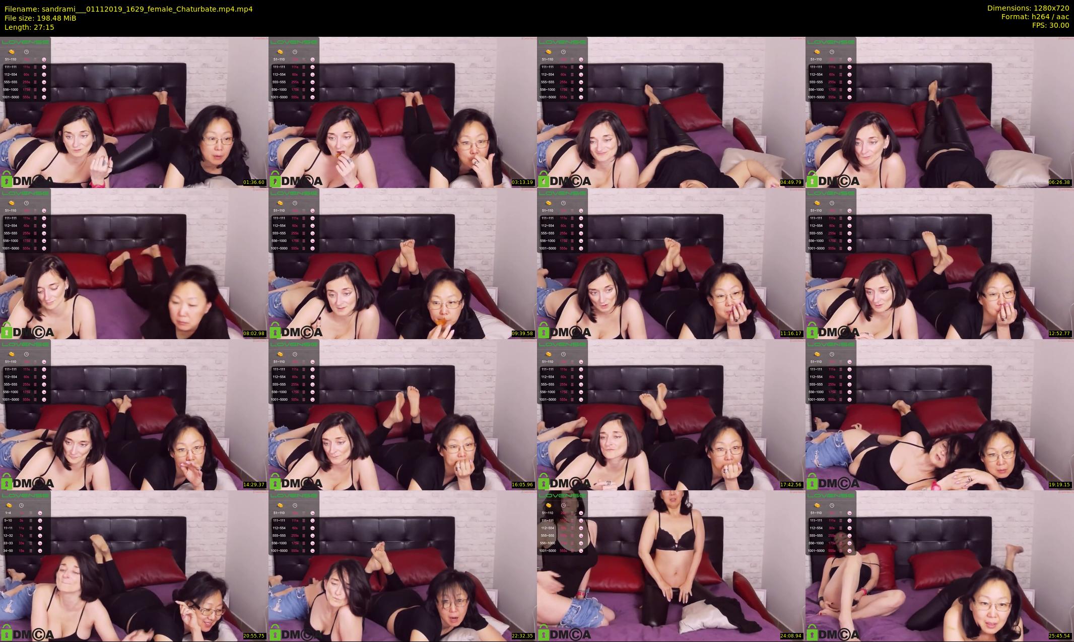sandrami__ — 28 minute Chaturbate female cam show recording, 720p, Nov 1, 2019