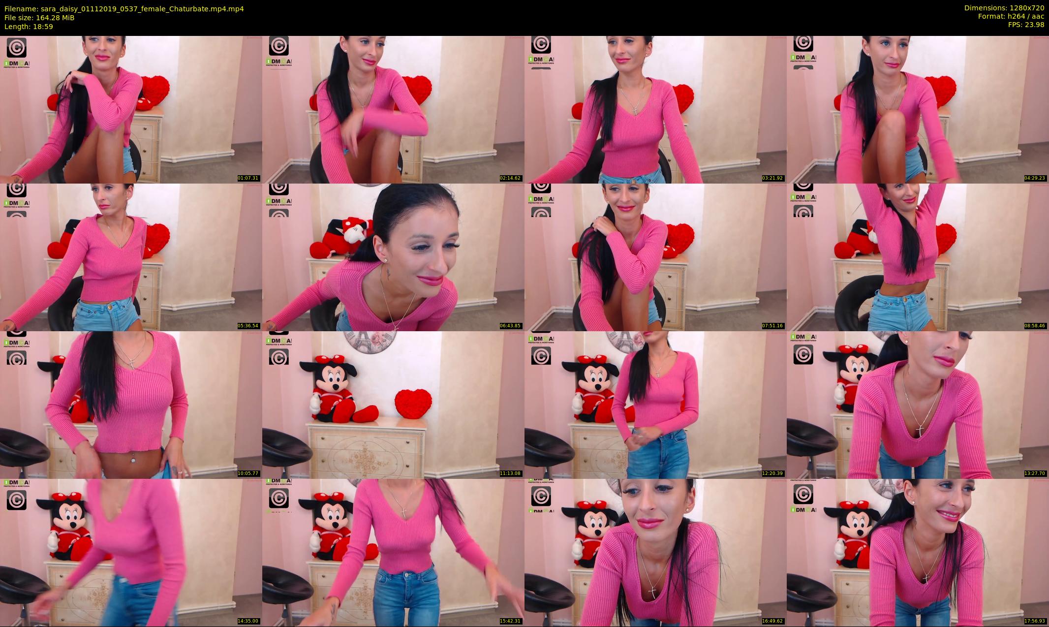 sara_daisy — 19 minute Chaturbate female cam show recording, 720p, Nov 1, 2019