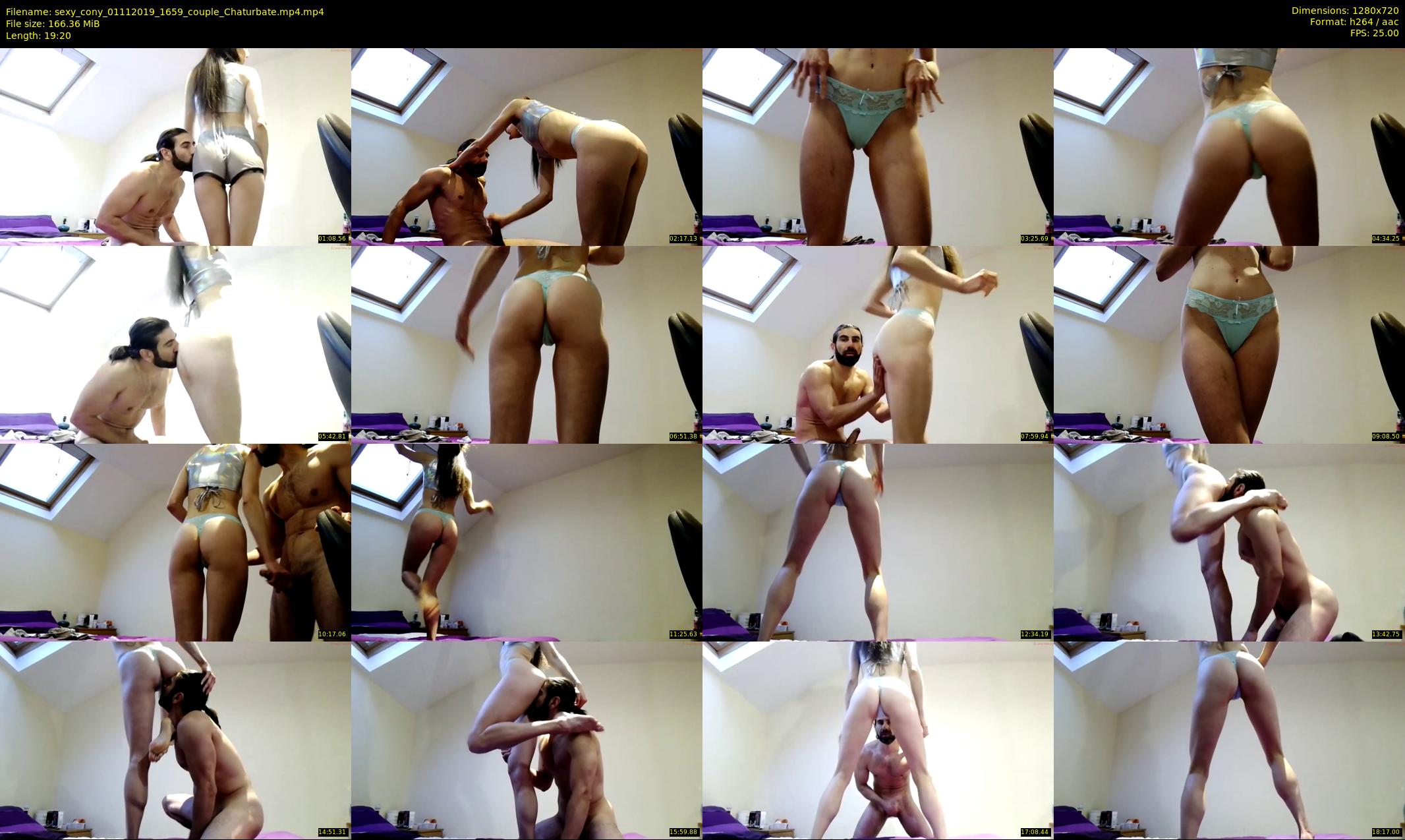 sexy_cony — 20 minute Chaturbate female cam show recording, 720p, Nov 1, 2019