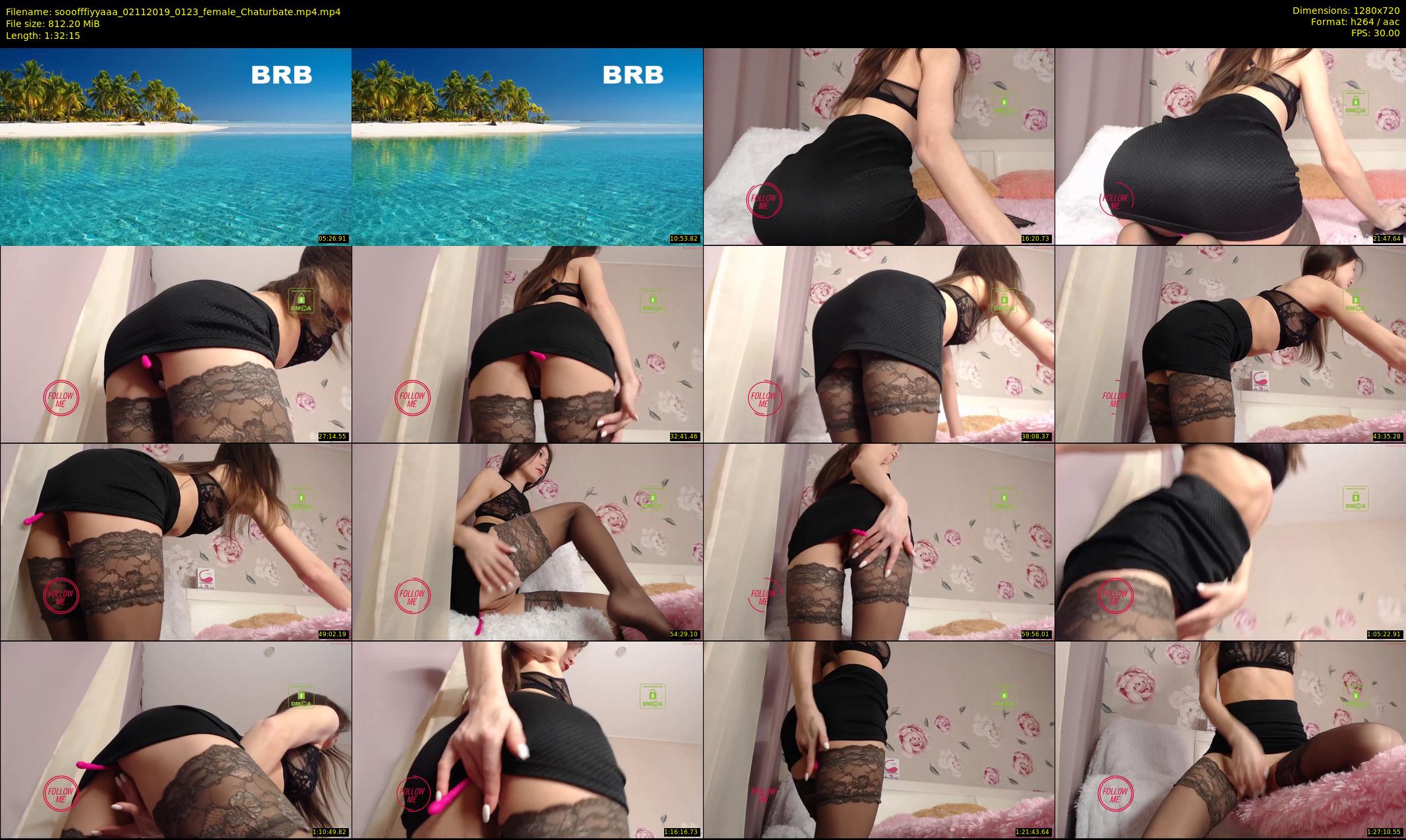 sooofffiyyaaa — 93 minute Chaturbate female cam show recording, 720p, Nov 2, 2019
