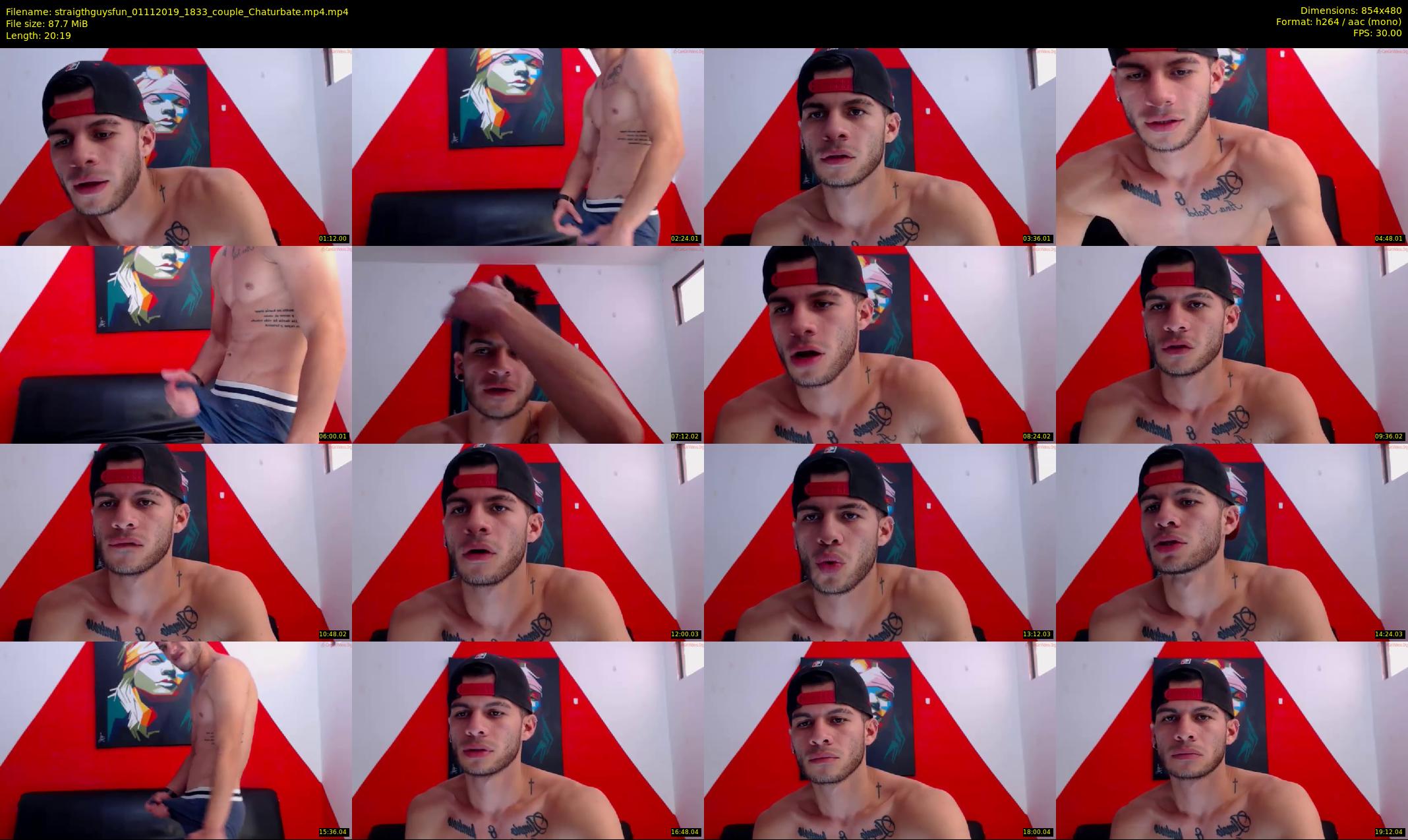 straigthguysfun — 21 minute Chaturbate male cam show recording, 480p, Nov 1, 2019