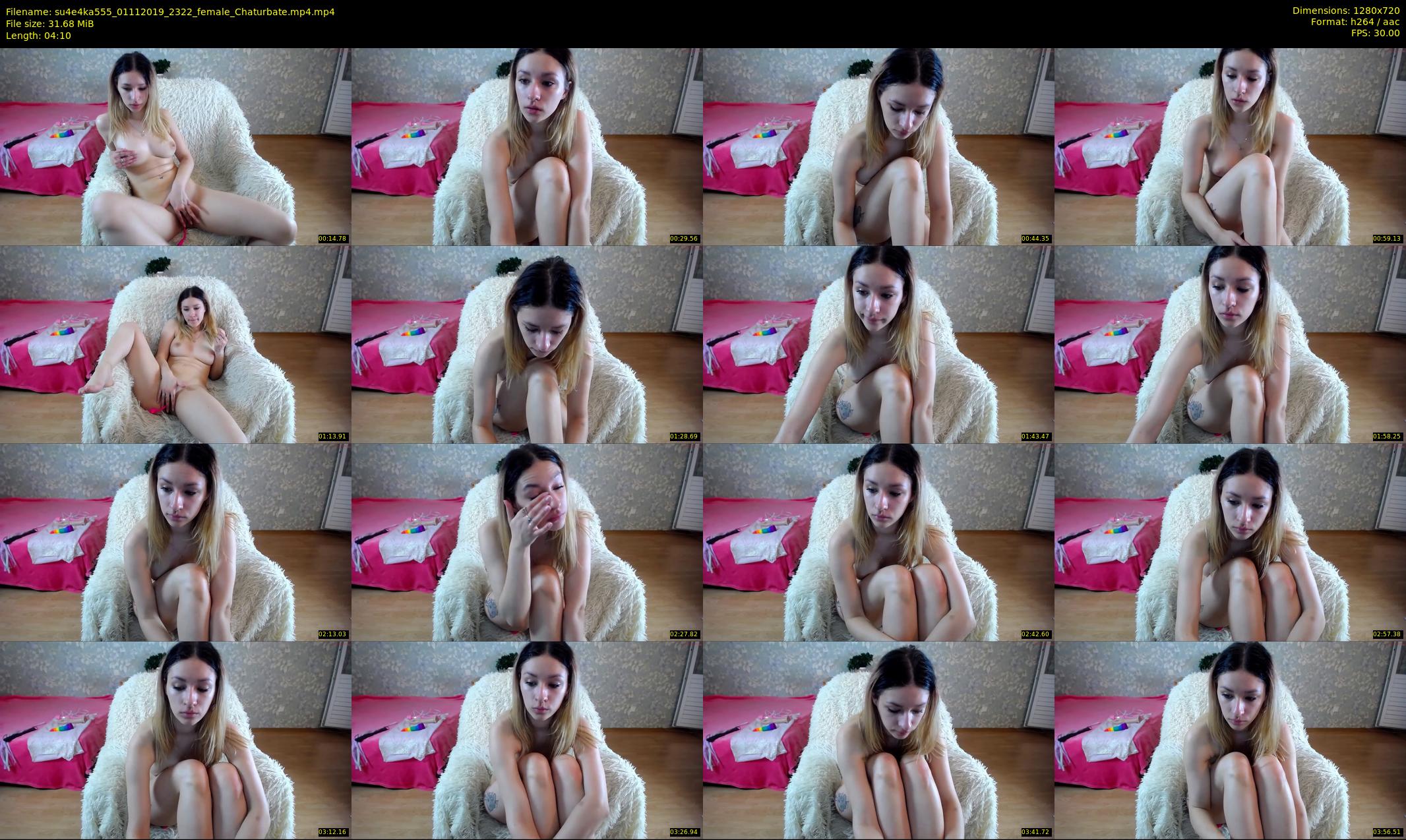 su4e4ka555 — 5 minute Chaturbate female cam show recording, 720p, Nov 1, 2019