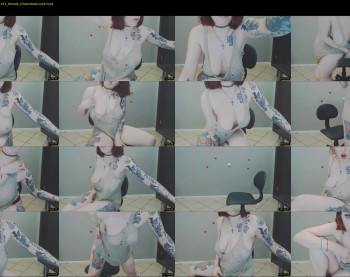 temptingfox — 94 minute Chaturbate female cam show recording, 720p, Nov 1, 2019